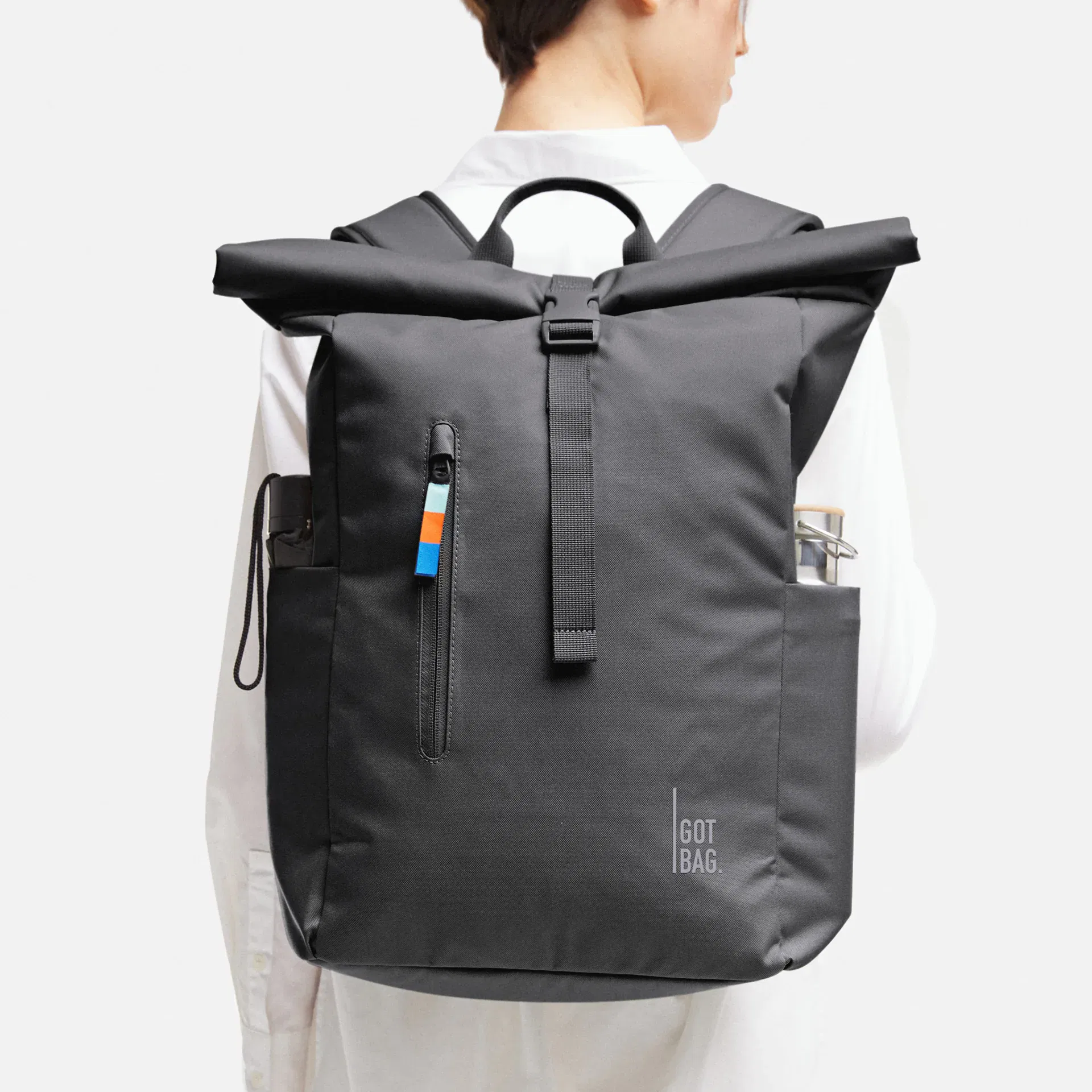 Got Bag Rolltop Easy Backpack Shark