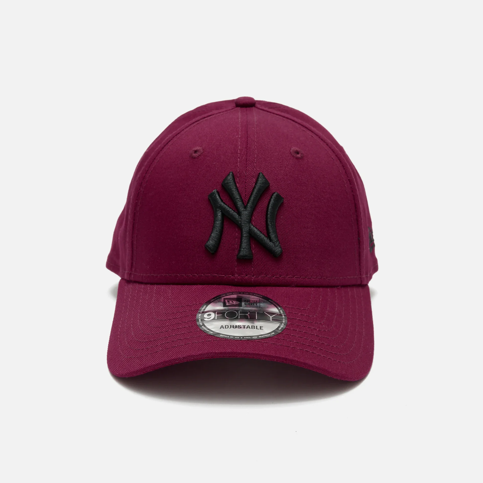 New Era MLB NY Yankees League Essential 9Forty Strapback Cap Cardinal/Black