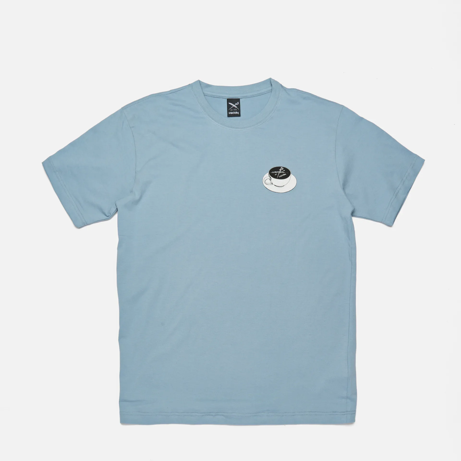 Iriedaily Slowpresso T-Shirt Light Blue