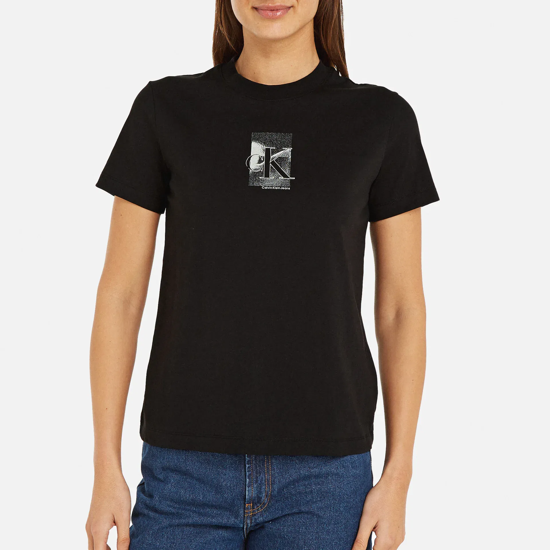 Calvin Klein Jeans Diffused Regular T-Shirt Black