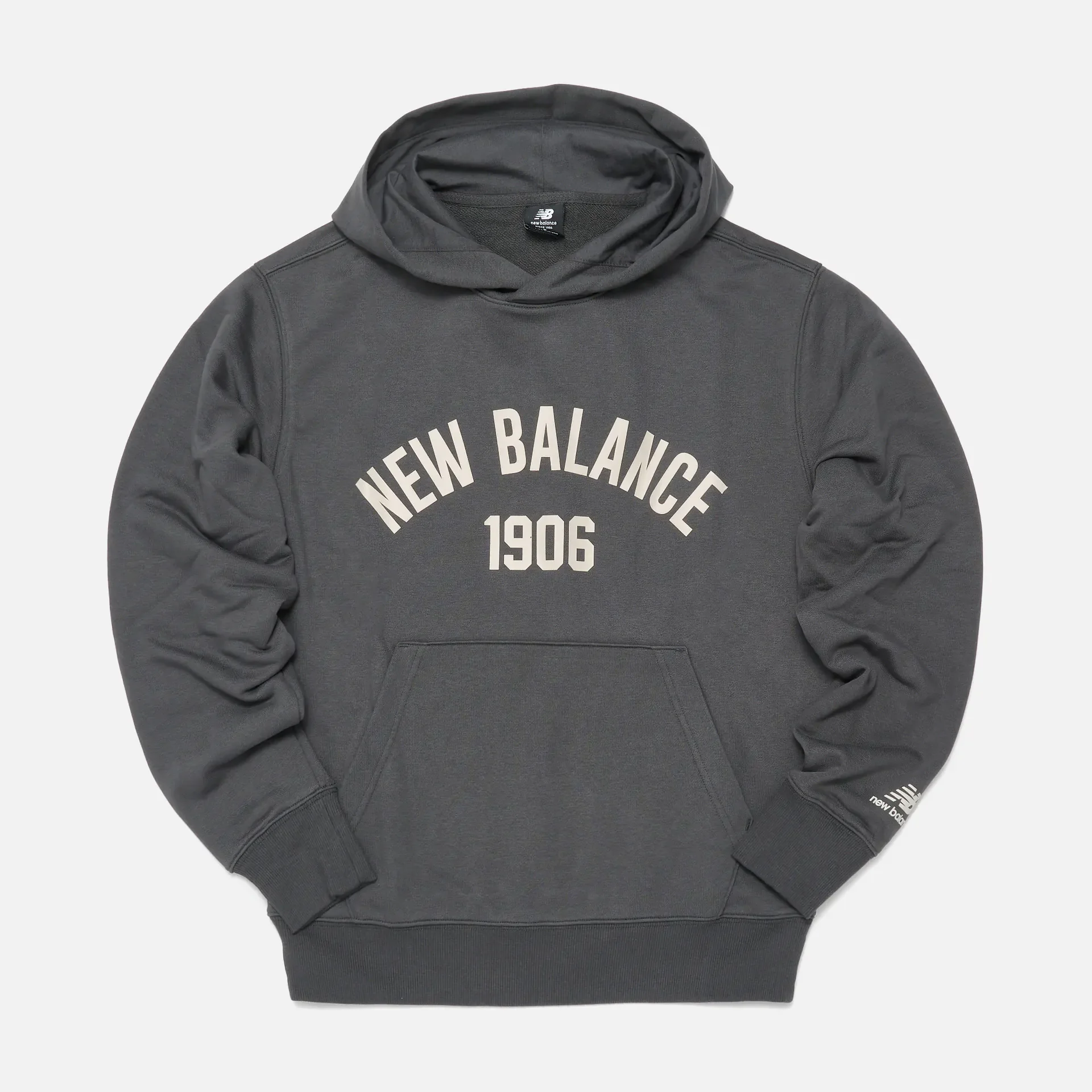 New Balance Essential Fleece Hoodie Washed Black