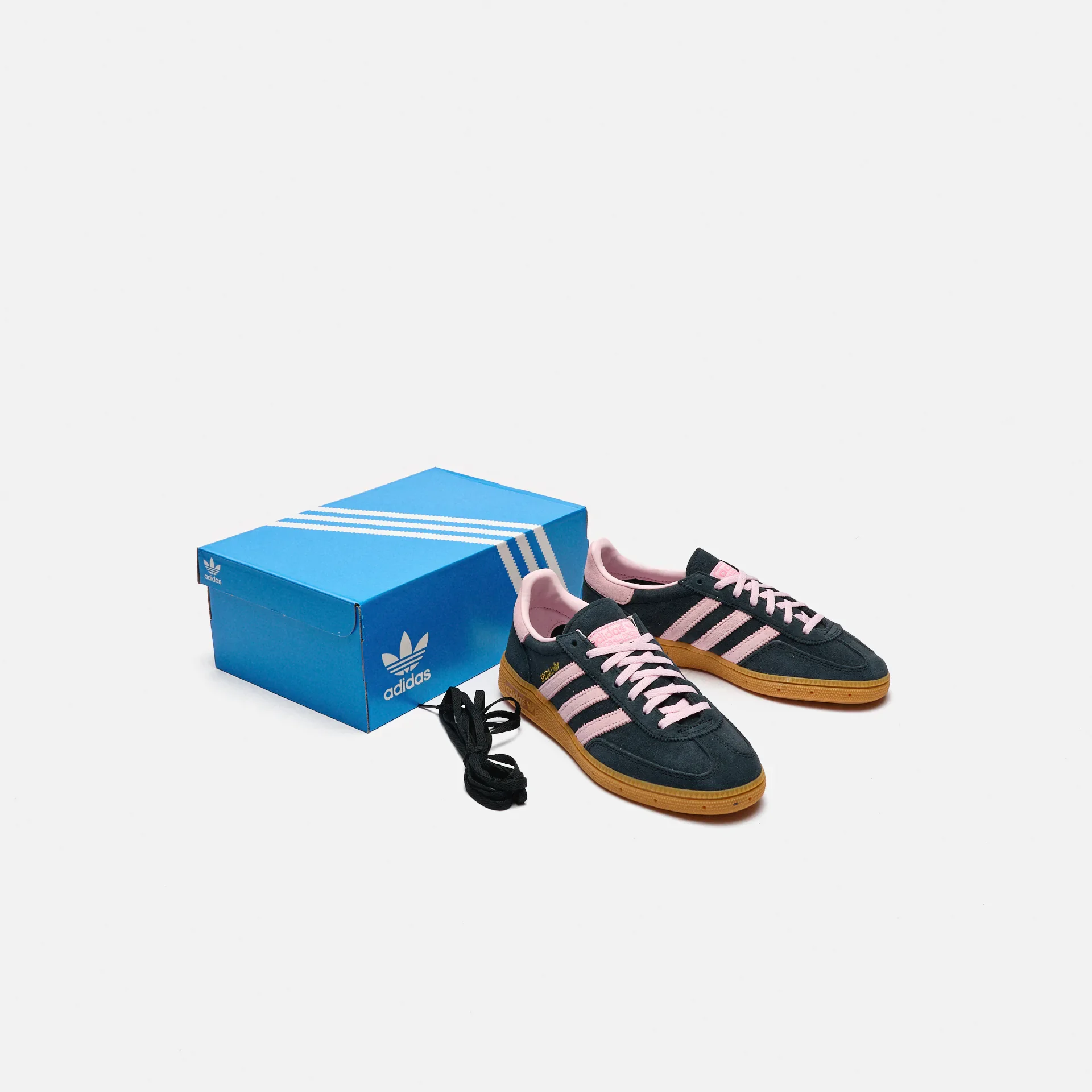 adidas Originals Handball Spezial Sneaker Core Black/Clear Pink/Gum