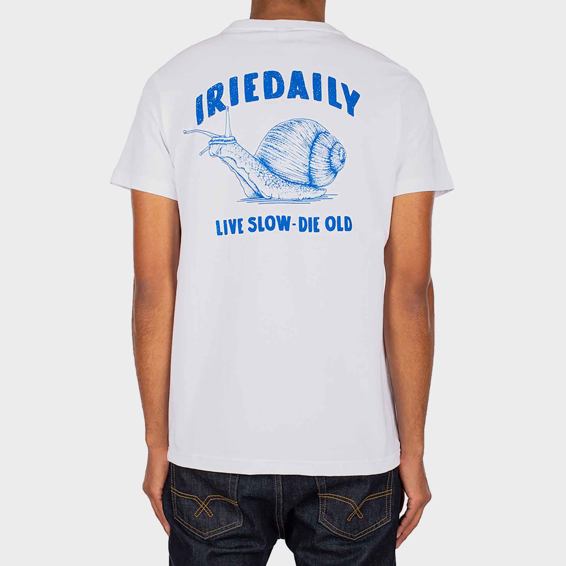 Iriedaily Live Slow T-Shirt White