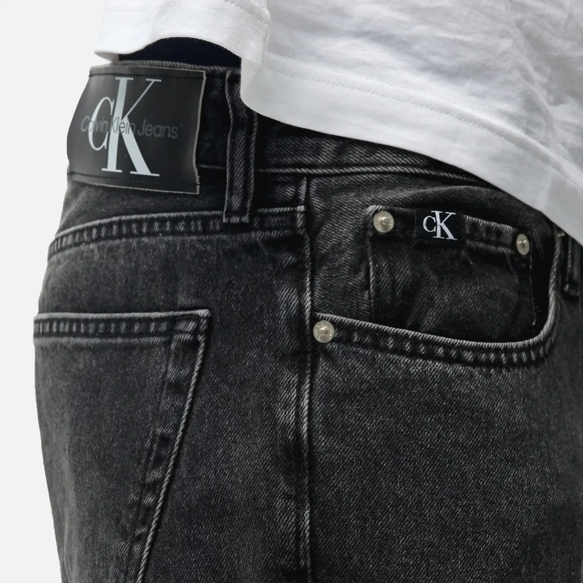 Calvin Klein Jeans Authentic Straight Jeans Denim Black