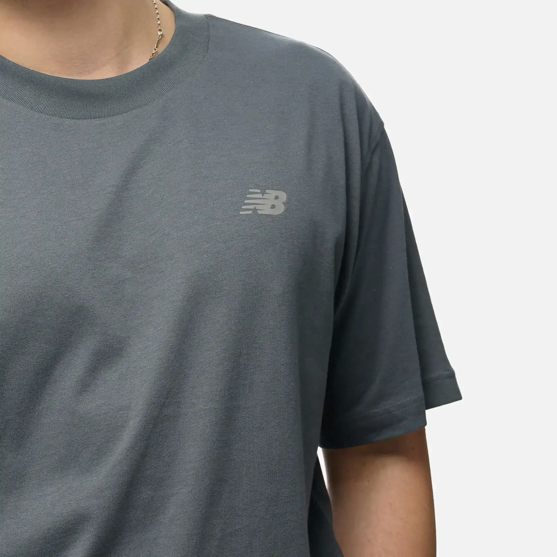 New Balance Relaxed Logo T-Shirt Graphite