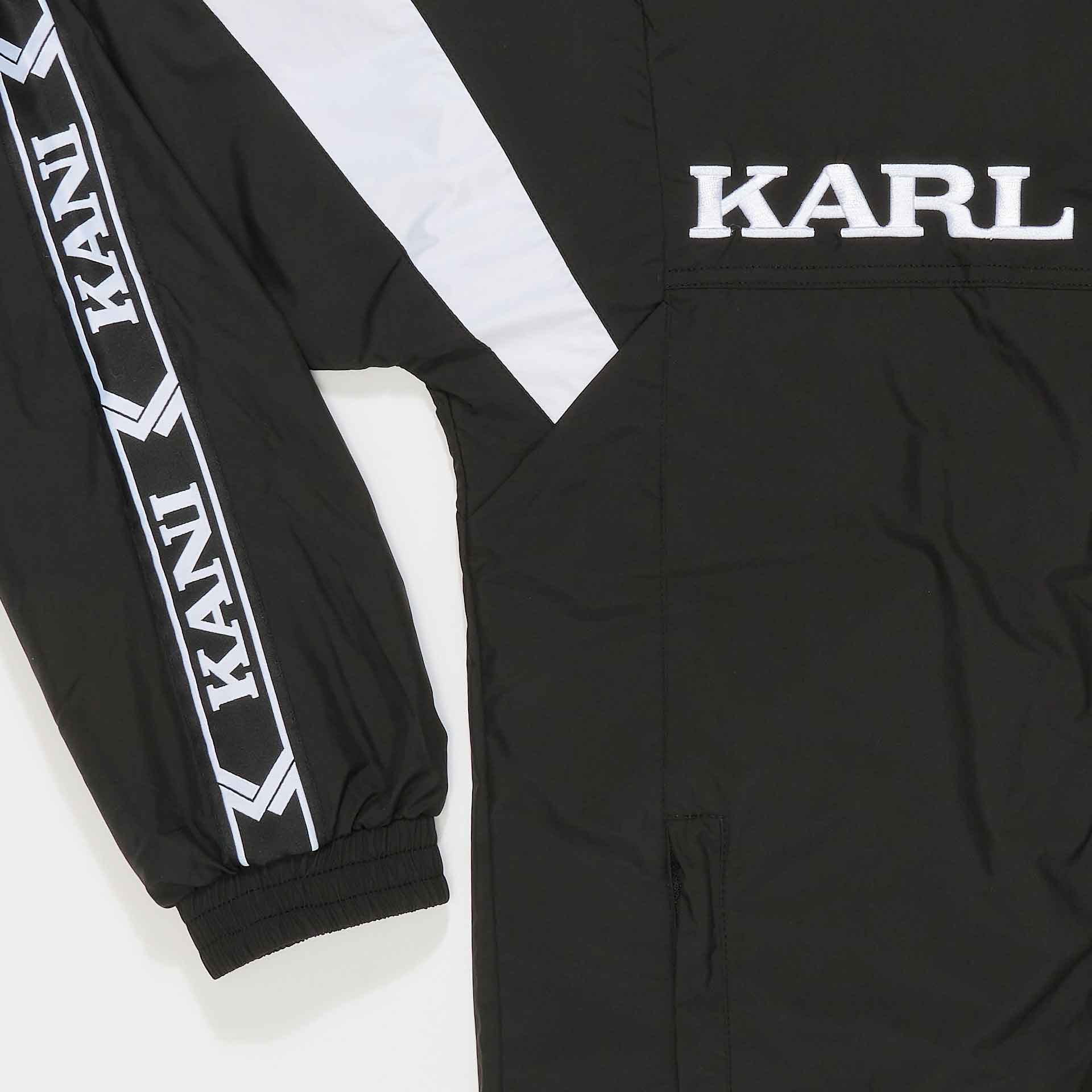 Karl Kani Retro Tape Trackjacket Black