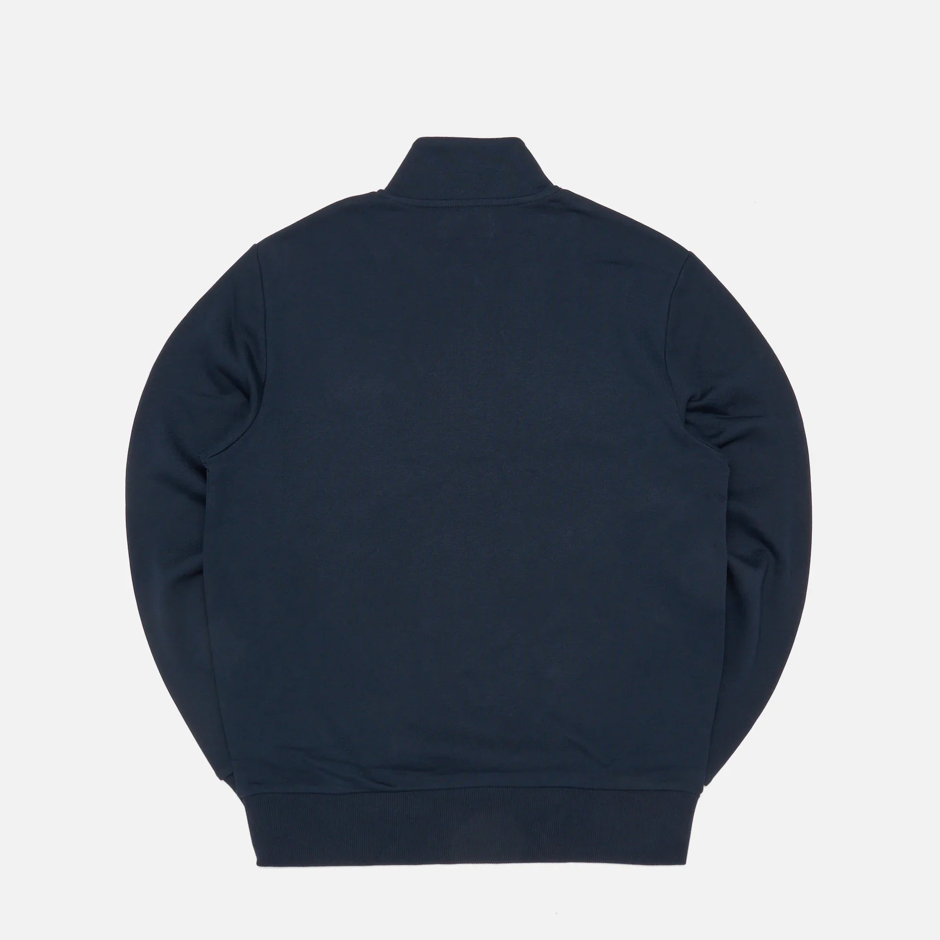 Fred Perry Half Zip Sweatshirt Navy/Dark Caramel