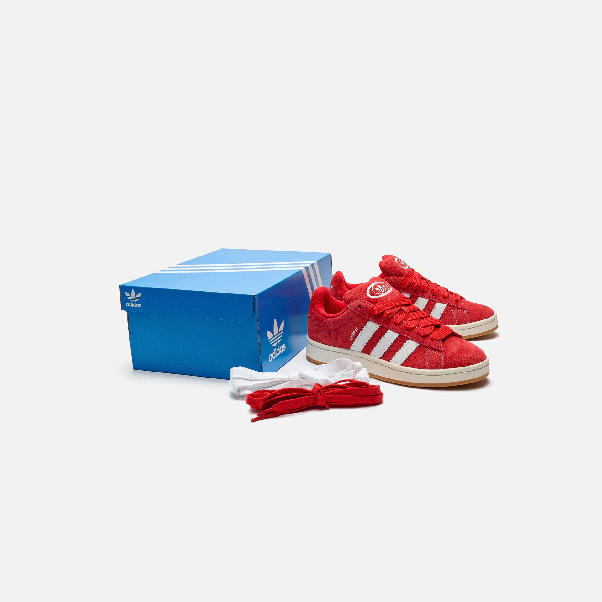 adidas Originals Campus 00s Sneaker Better Scarlet/Cloud White/Off White