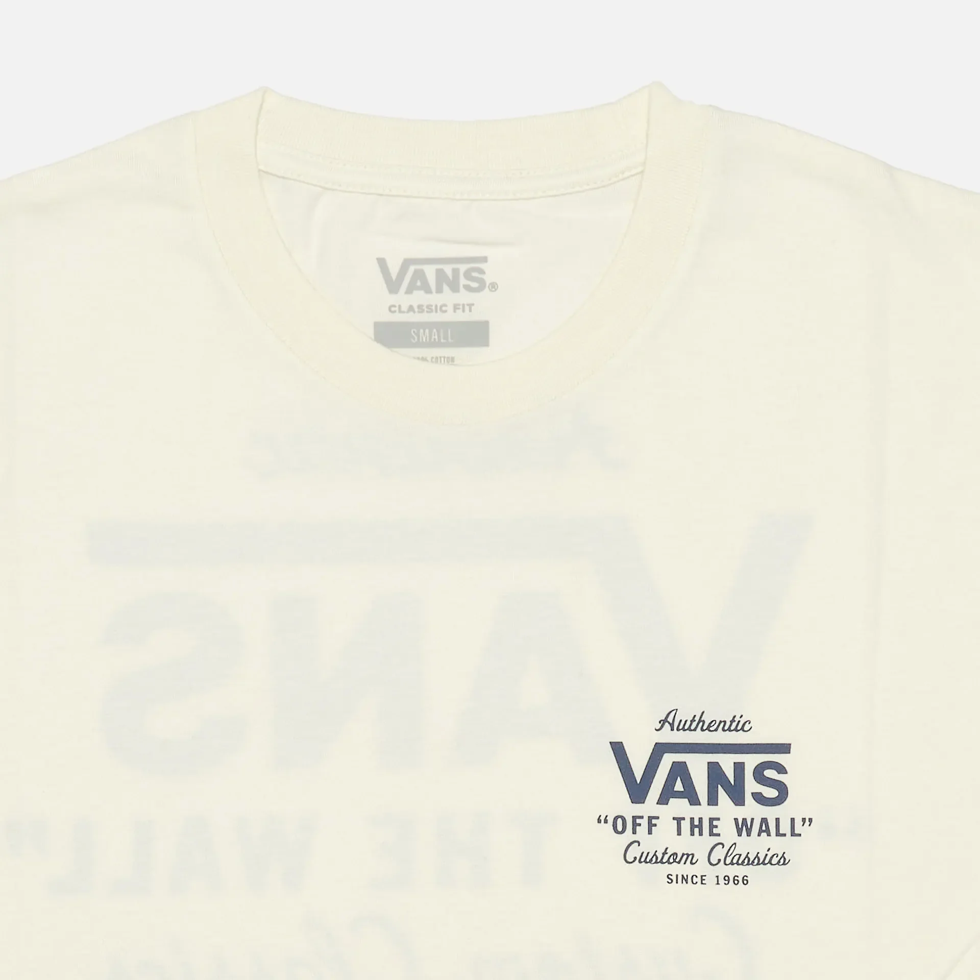 Vans Holder Classic T-Shirt Marshmallow/Dress Blue