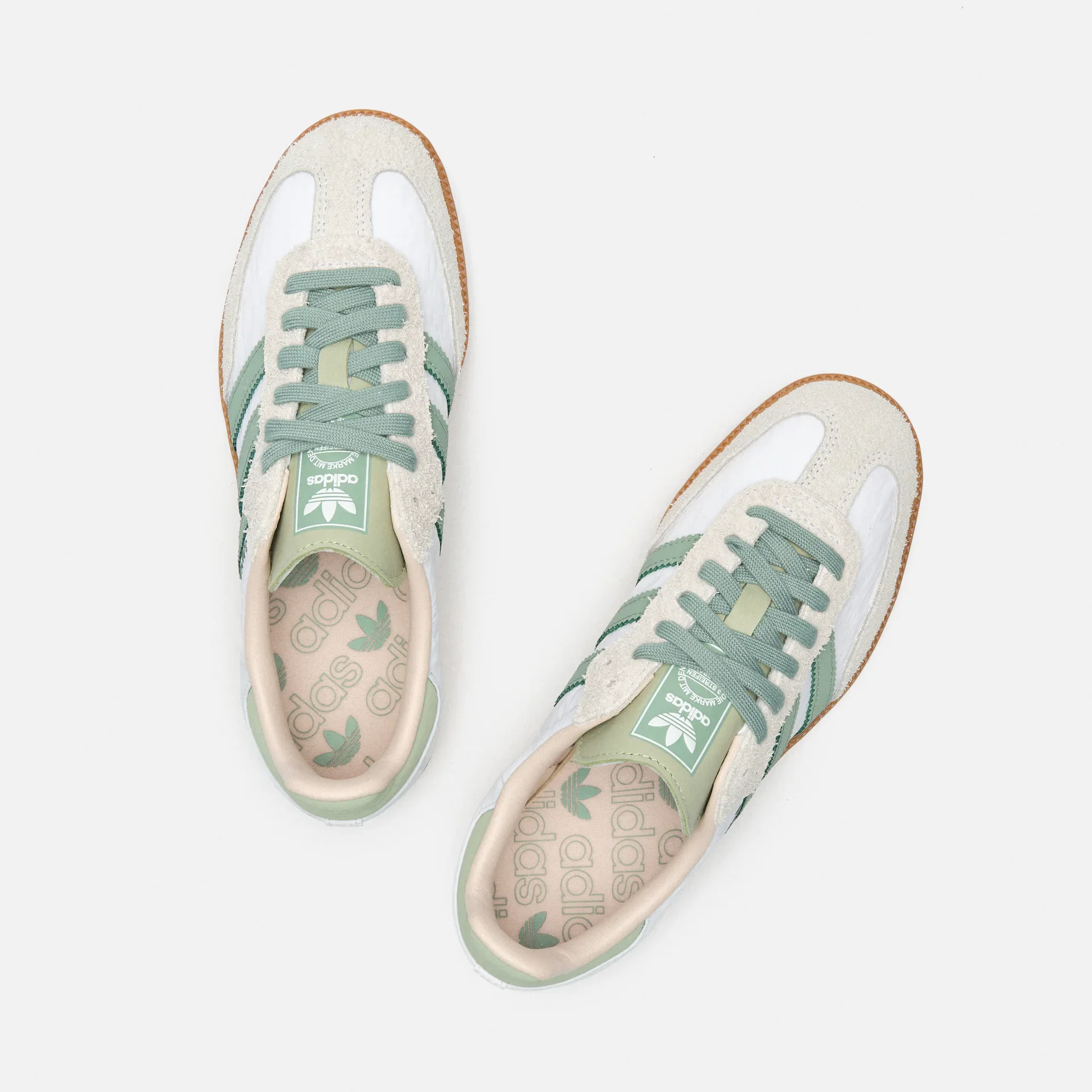 adidas Originals Sneaker Samba OG Footwear White/Silver Green/Putty Mauve
