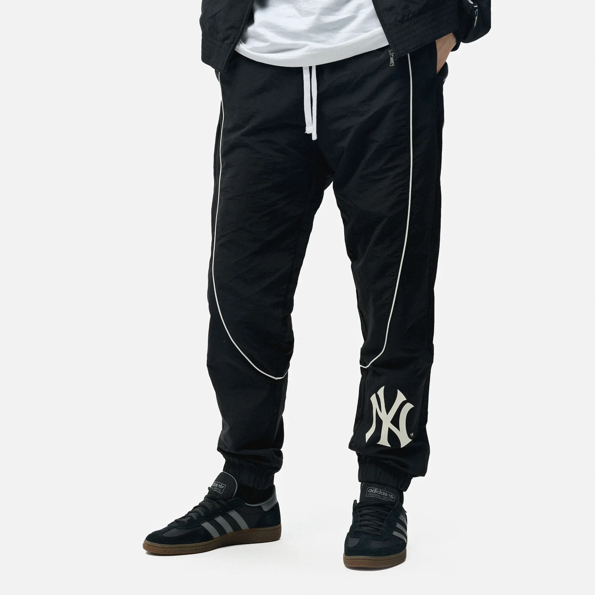 Champion MLB NY Yankees Crincle Pants Black