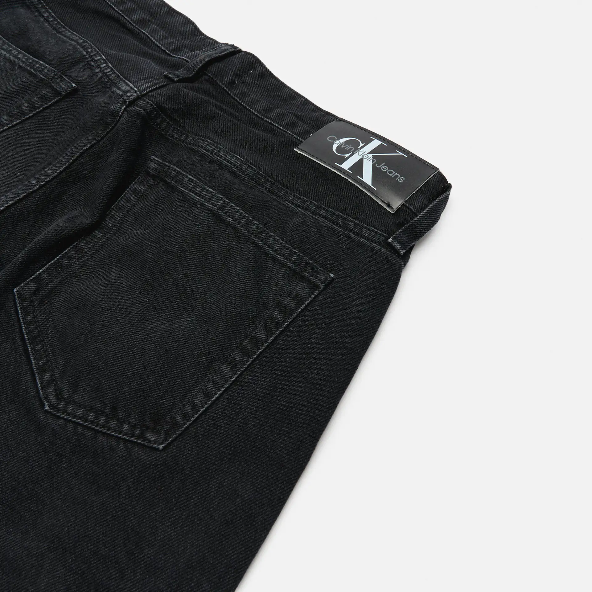 Calvin Klein Jeans 90`s Straight Jeans Black