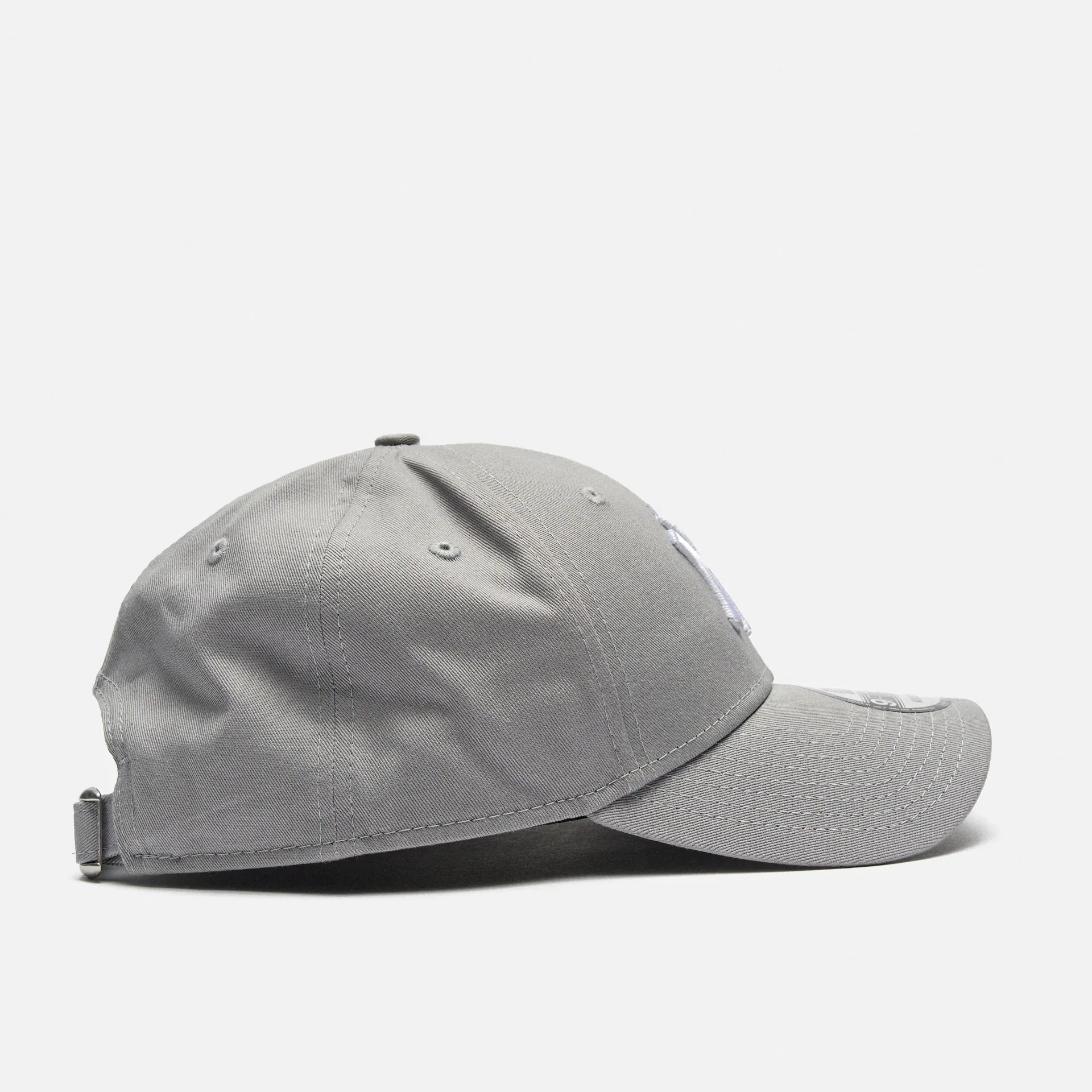  New Era 9FORTY Leag Basic NY Yankees Stapback Cap Gray White