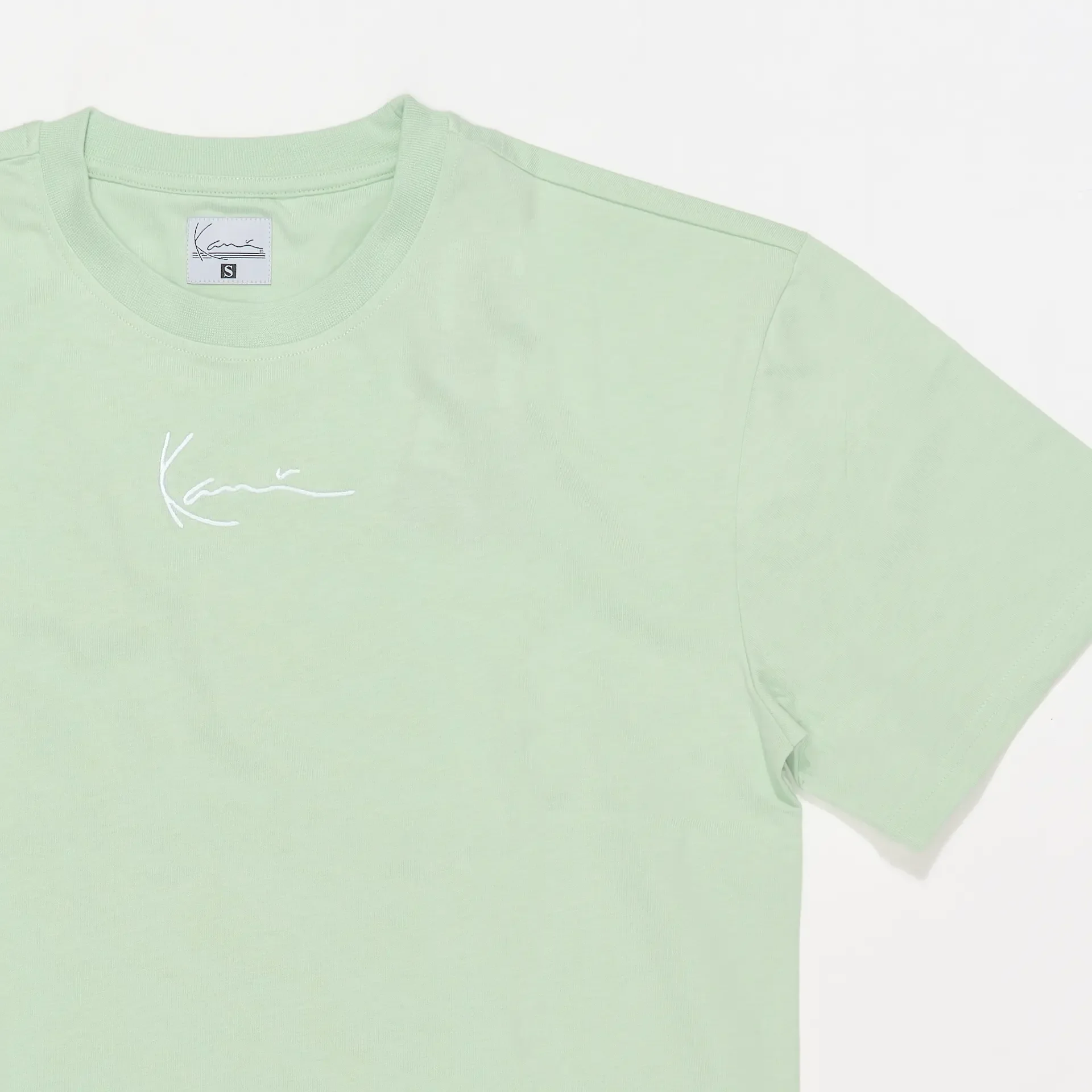 Karl Kani Small Signature Essential T-Shirt Light Green