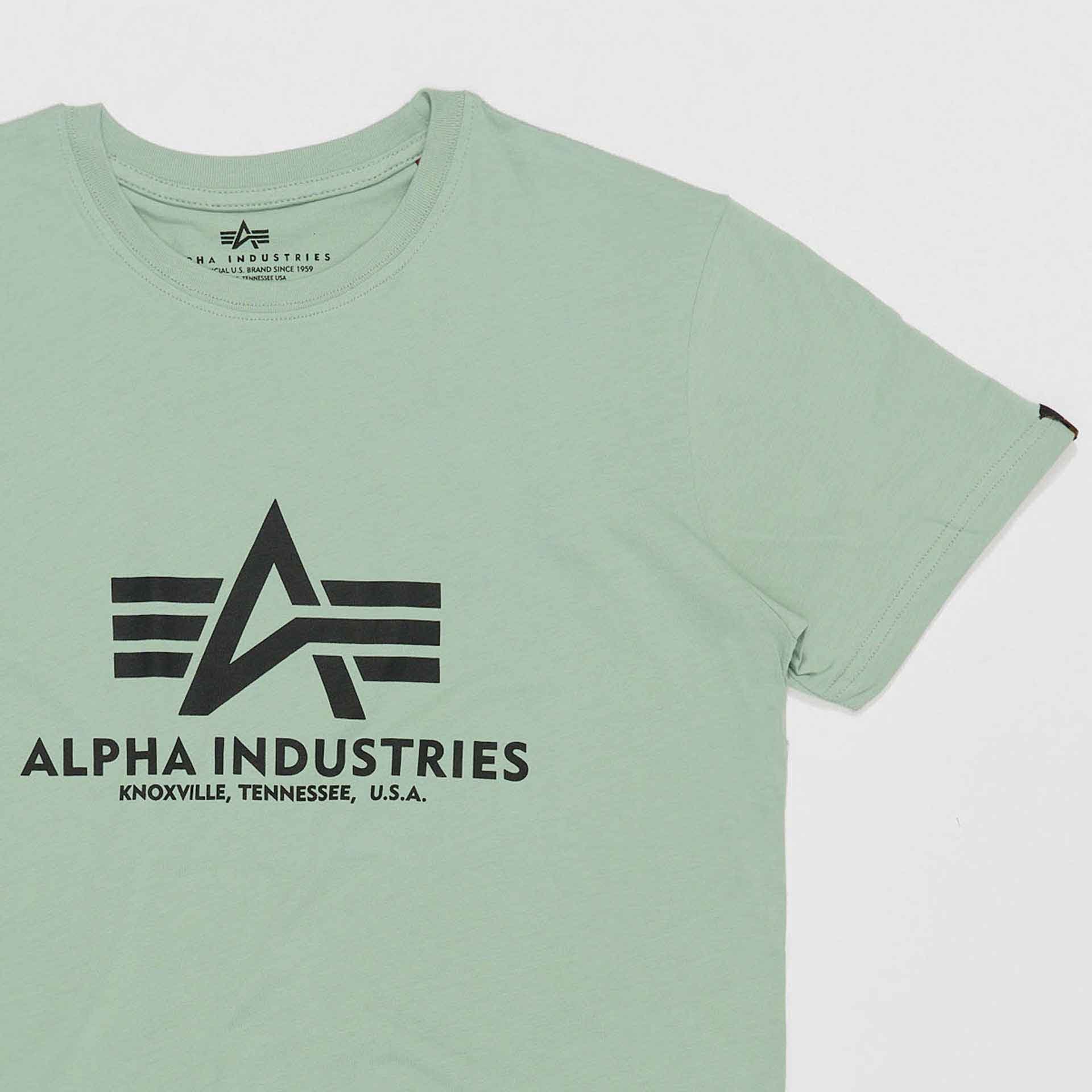 Alpha Industries Basic T-Shirt Dusty Green