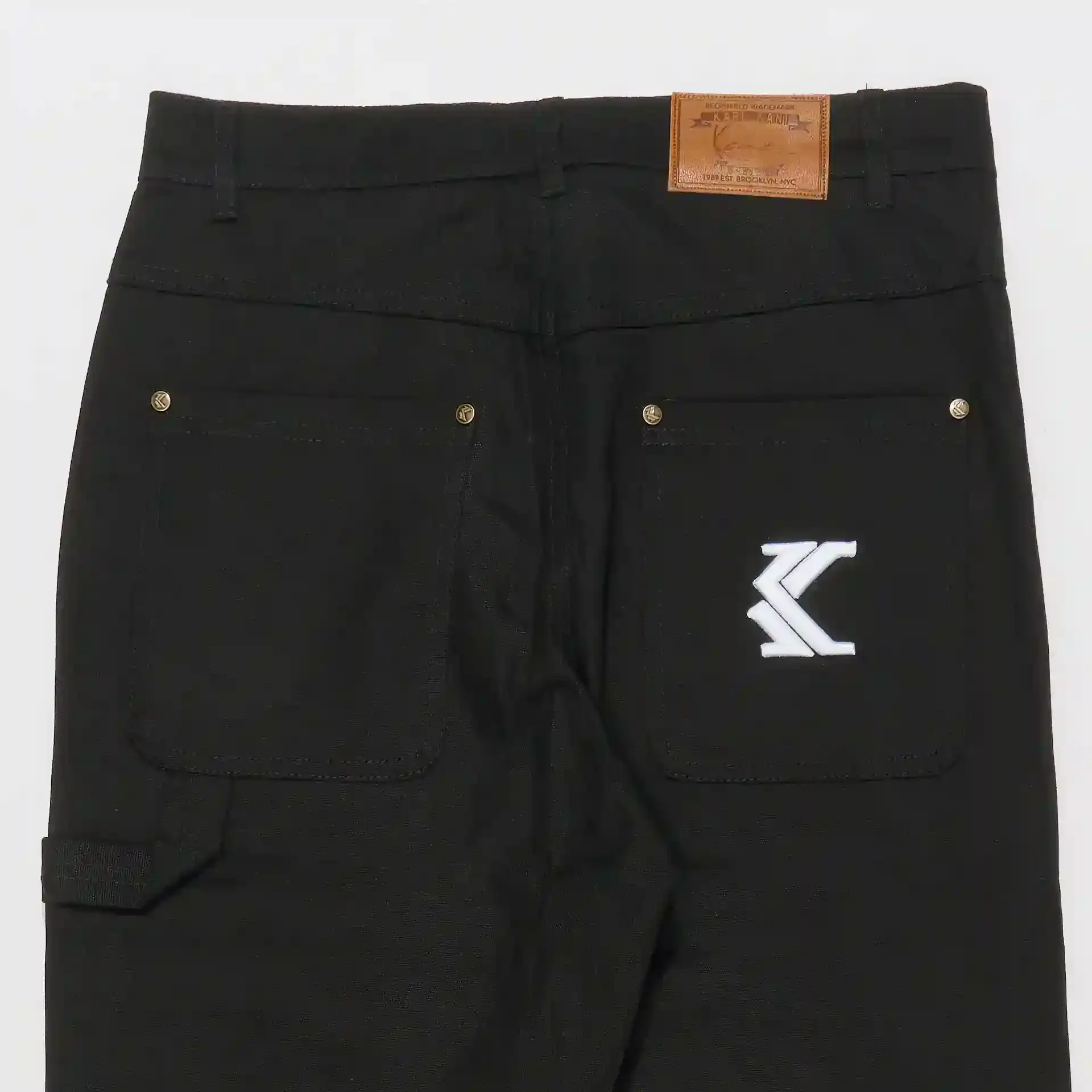 Karl Kani Woven Signature Carpenter Pants Black