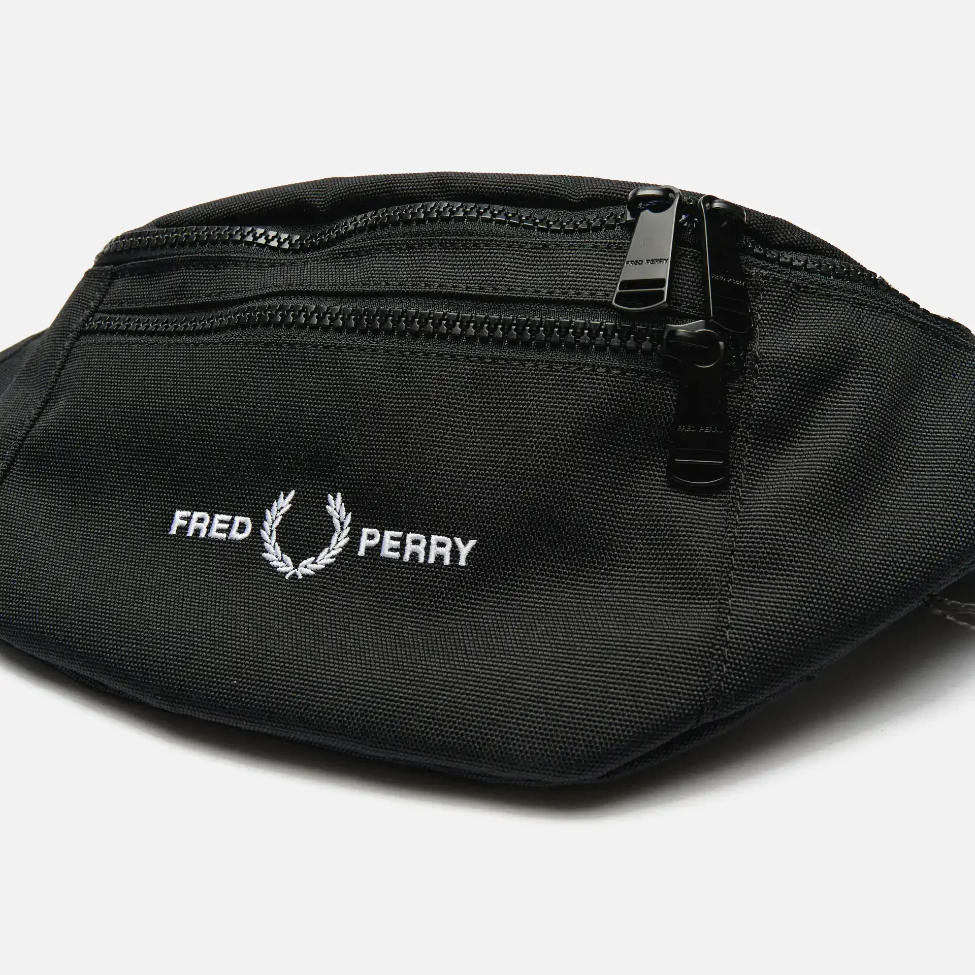 Fred Perry Flap Crossbody Bag Black