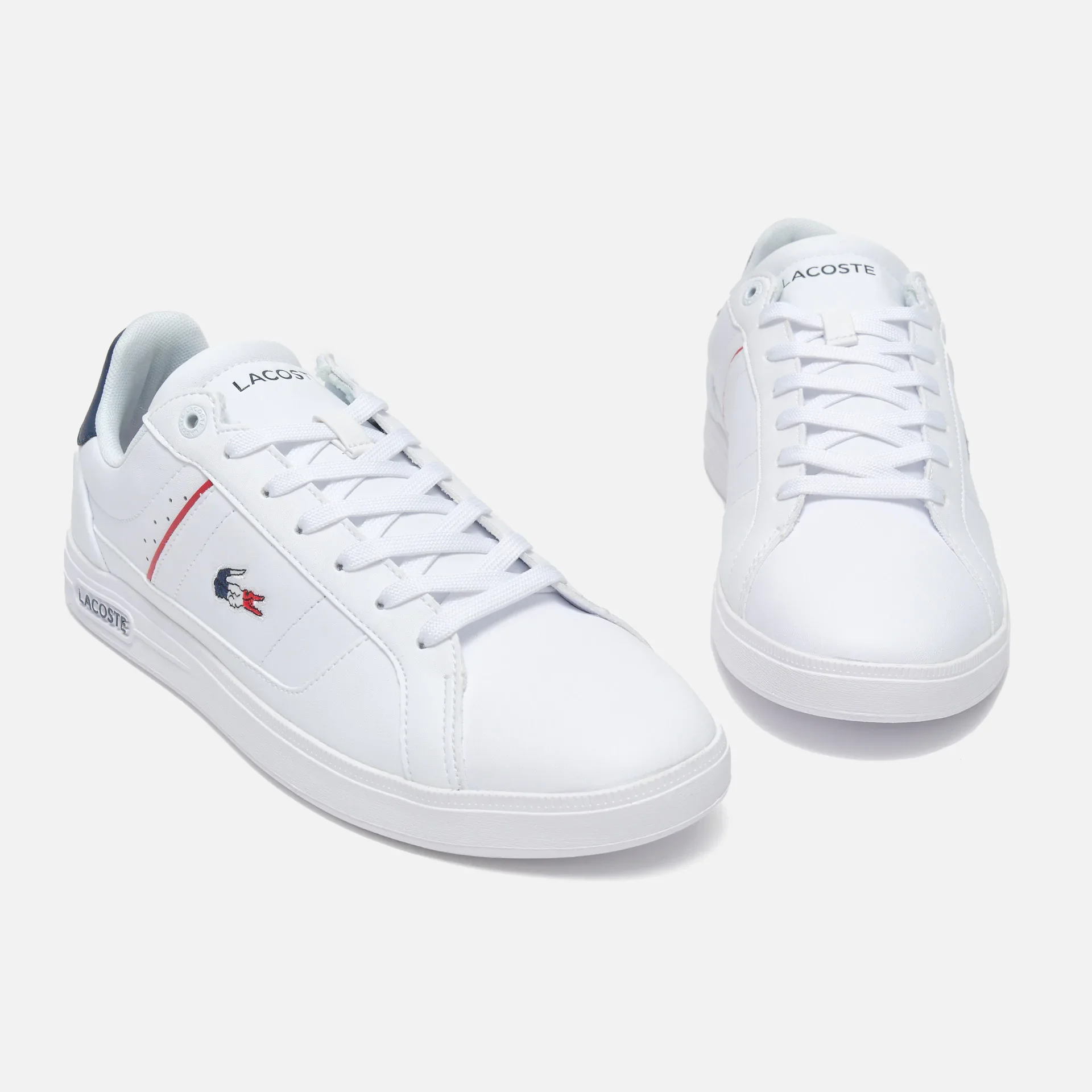 Lacoste Europa Pro Tri 123 1 SMA Sneaker White/Navy/Red
