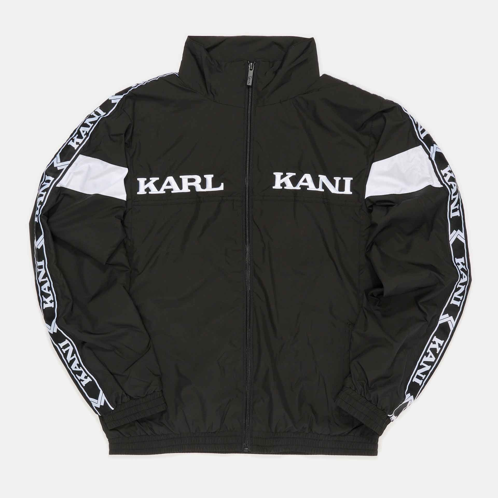 Karl Kani Retro Tape Trackjacket Black