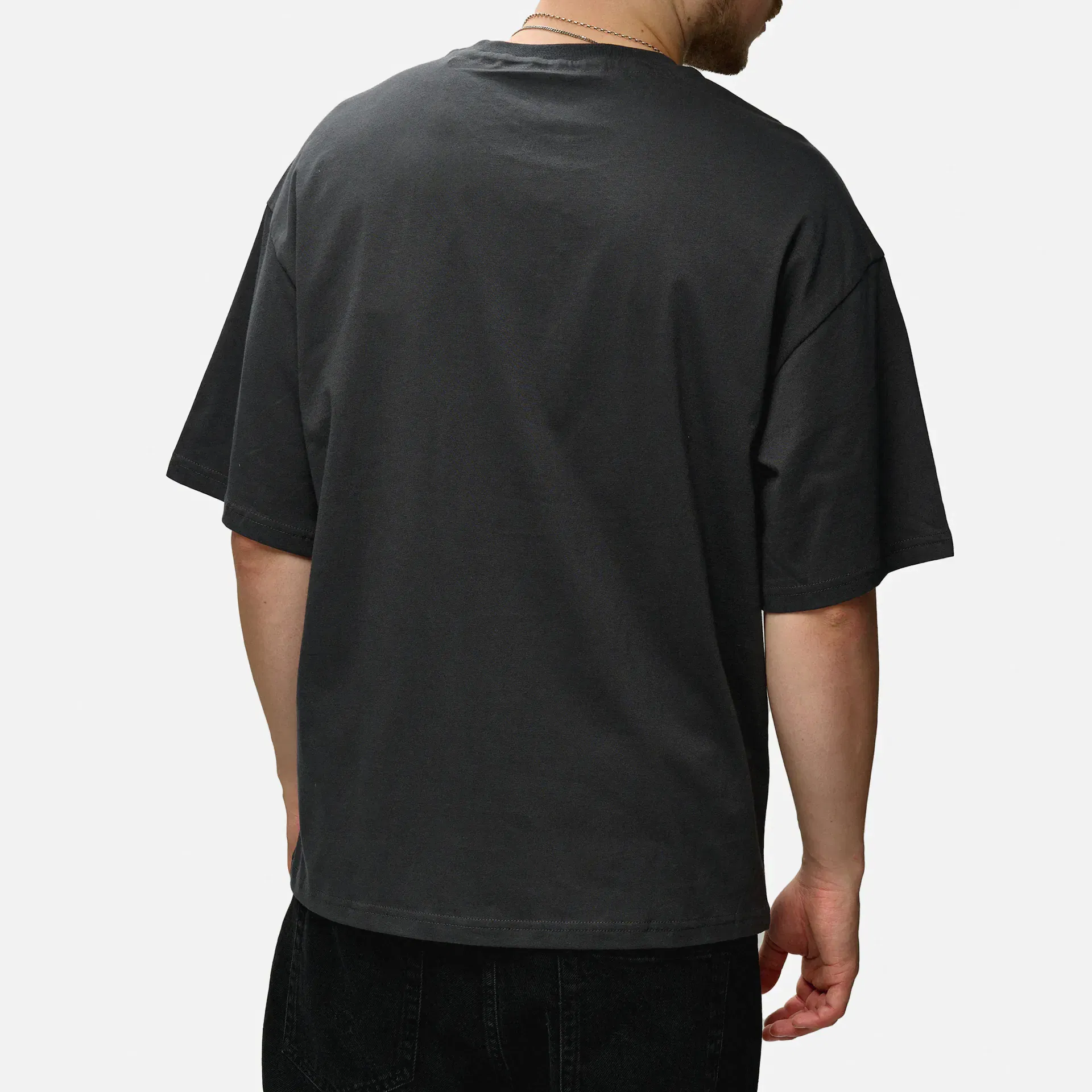 Alpha Industries Logo Edge T-Shirt Grey