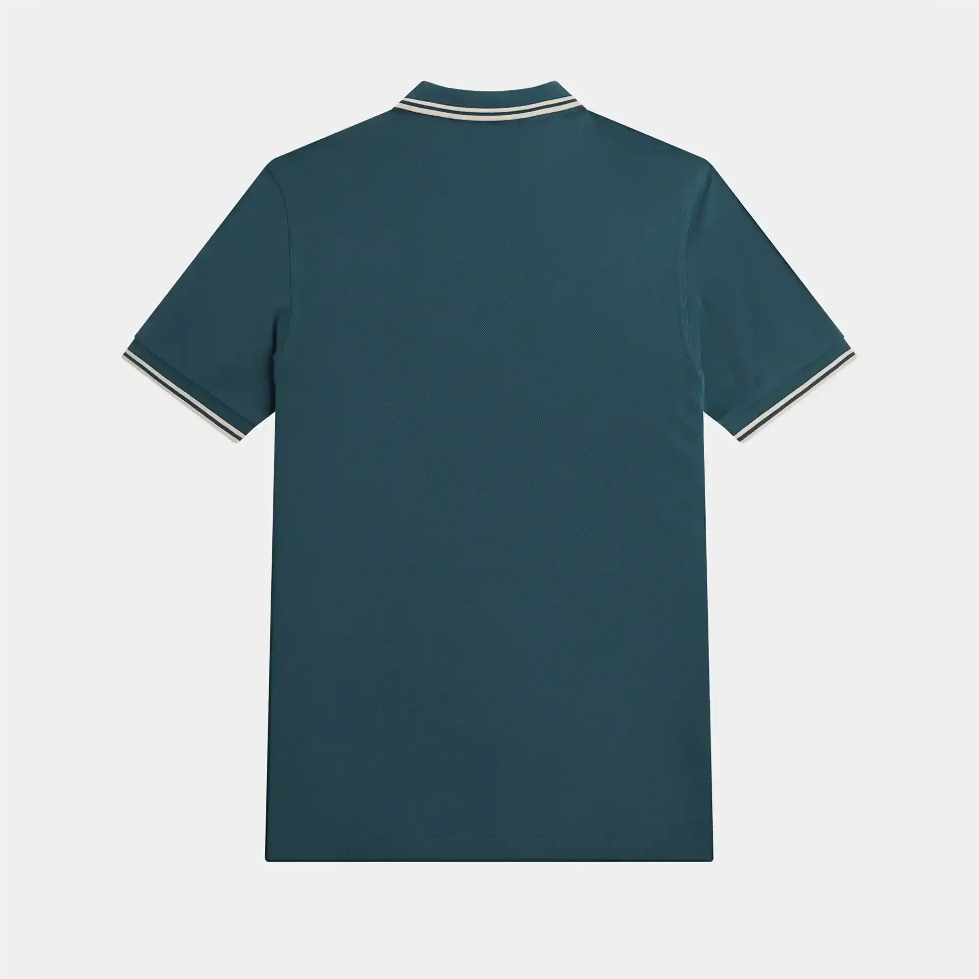 Fred Perry Twin Tipped Polo Shirt Petrol Blue