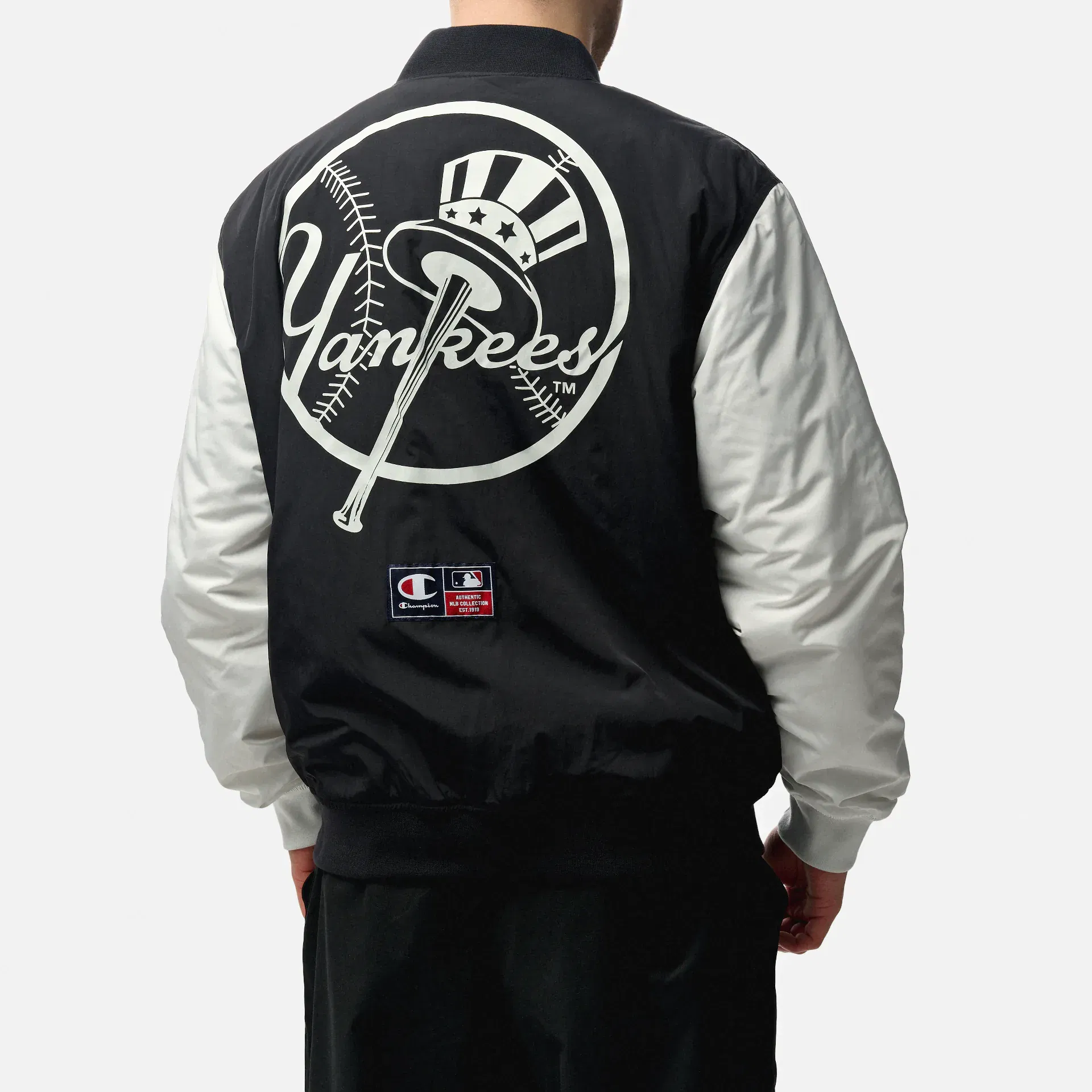 Champion MLB NY Yankees Bomber Jacket Black