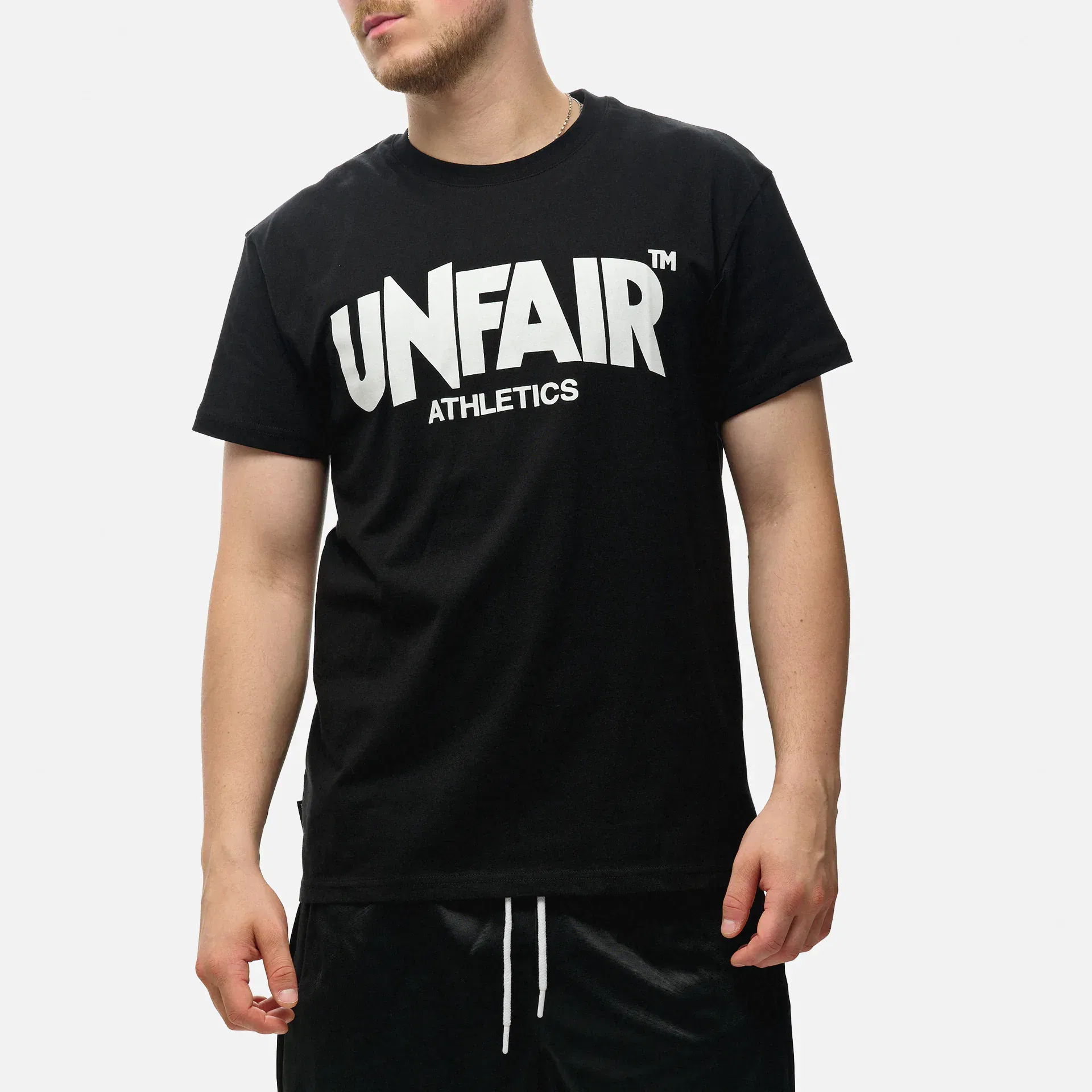 Unfair Athletics Classic Label T-Shirt Black