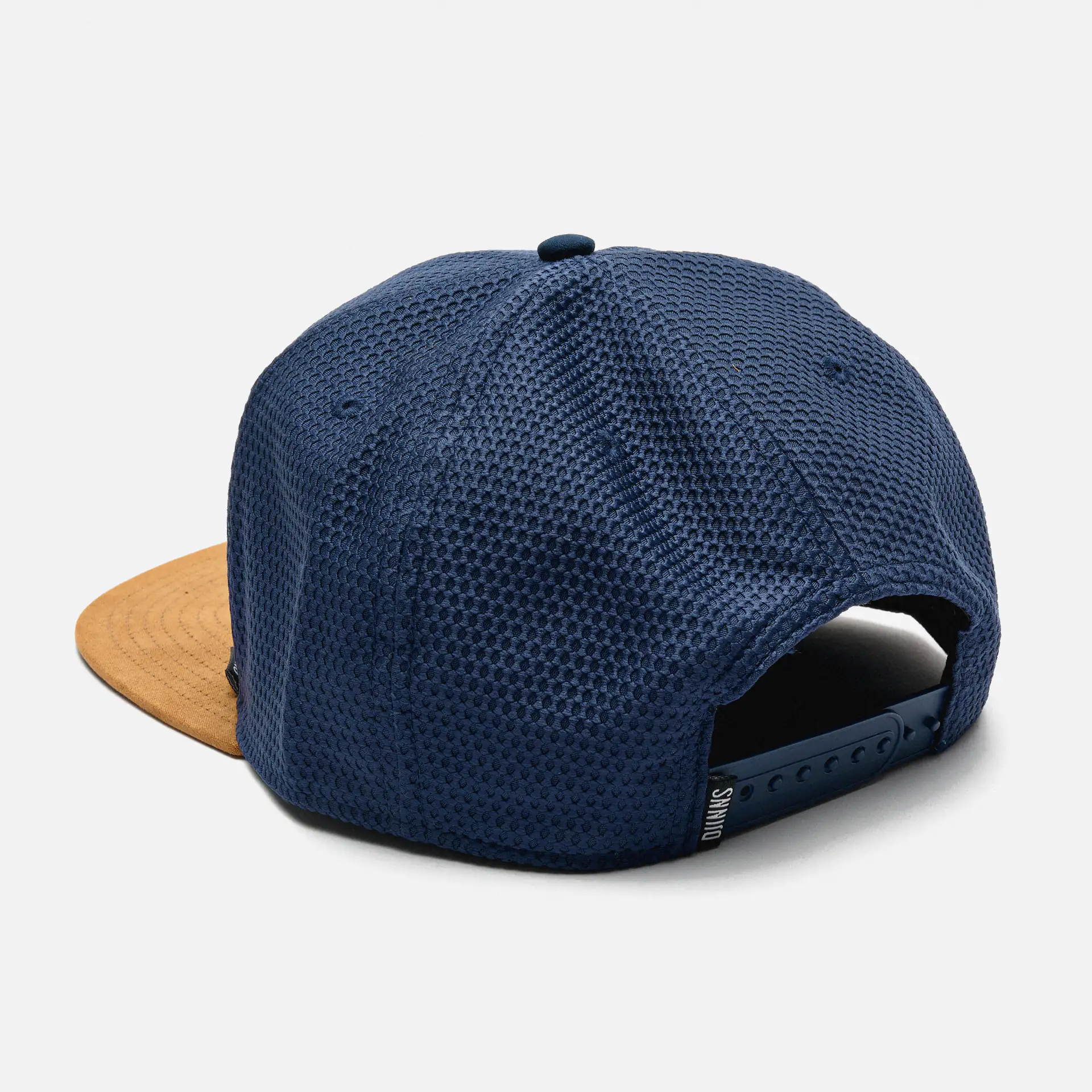 DJINNS 6 Panel Snapback Cap Honey Knit Navy