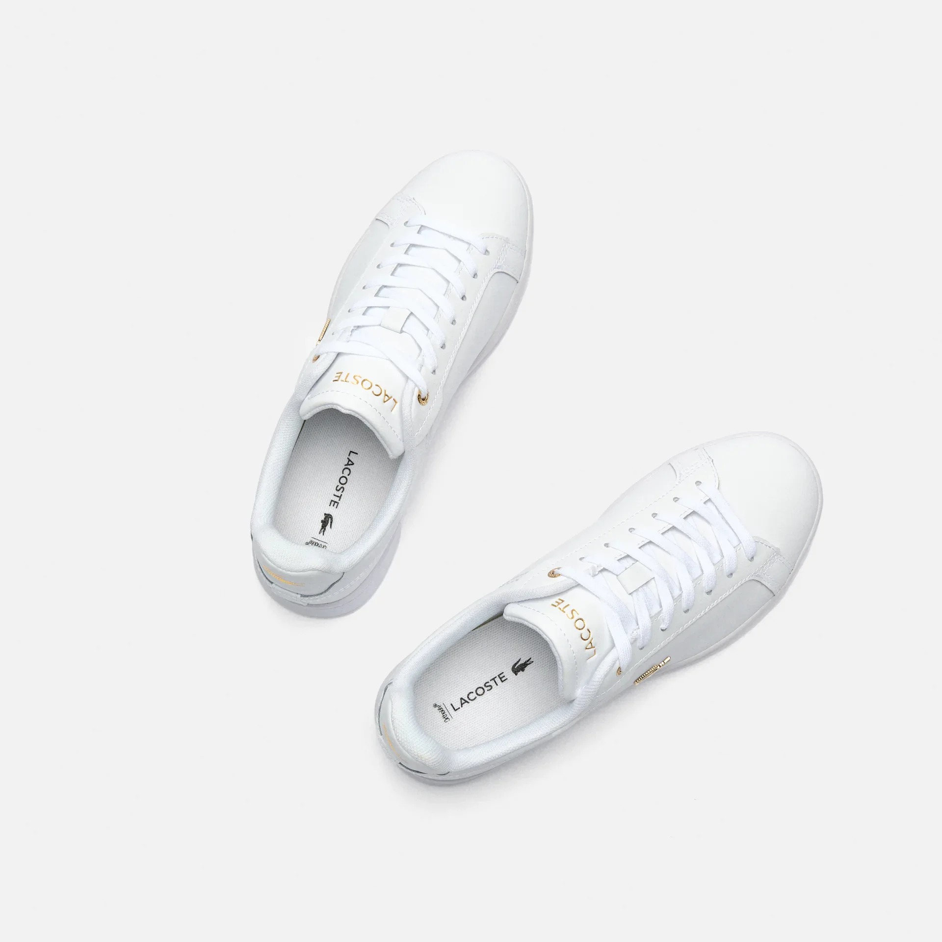 Lacoste Carnaby Pro Leather Sneaker White/Gold
