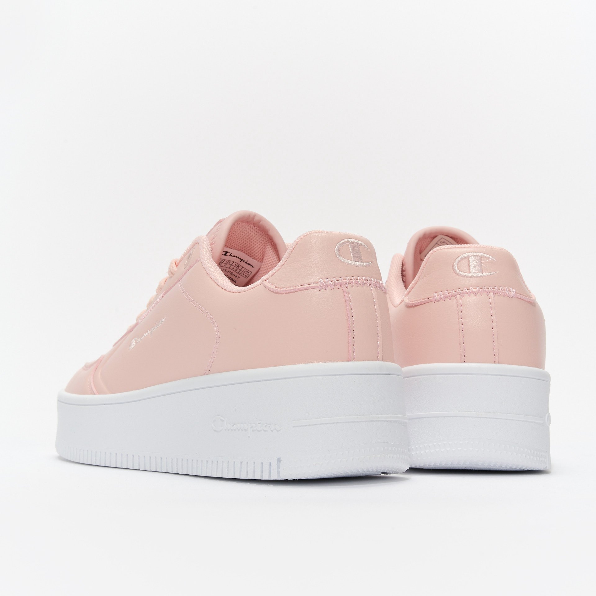 Champion Rebound Platform Low Cut Sneakers Pink Lady