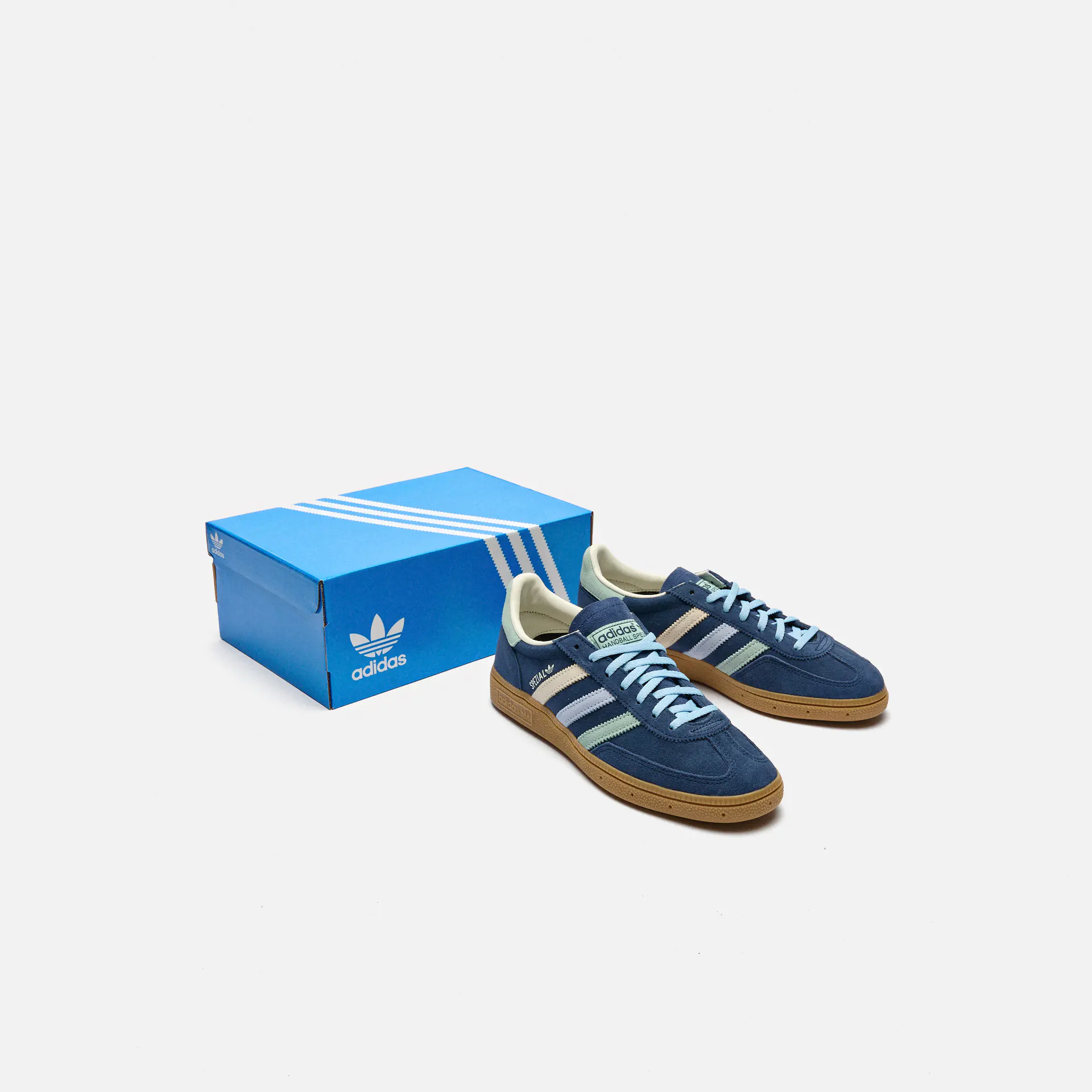 adidas Originals Handball Spezial Sneaker Night Indigo/Hazy Green/Clear Sky