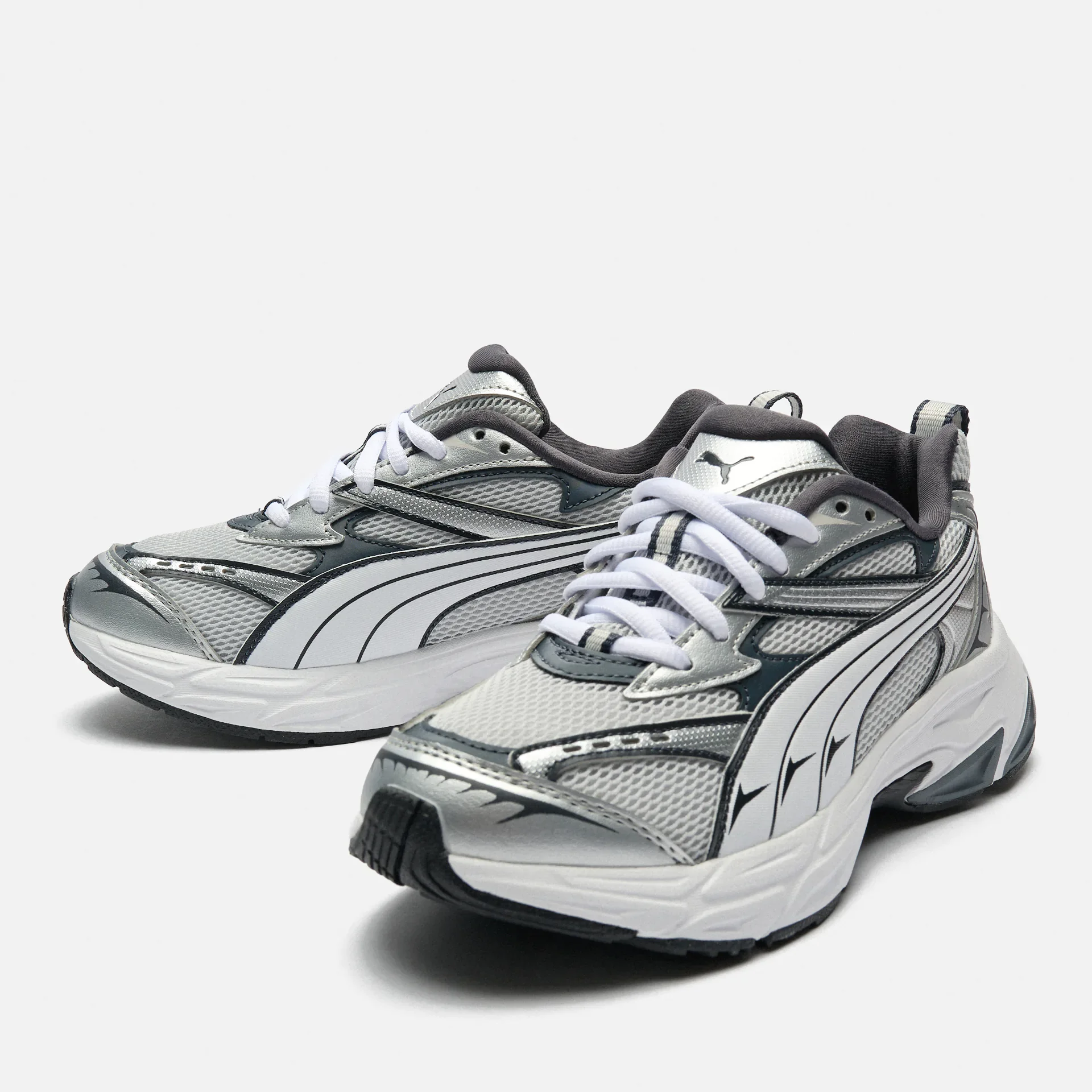 PUMA Morphic Sneaker Glacial Grey/White/Strong Gray