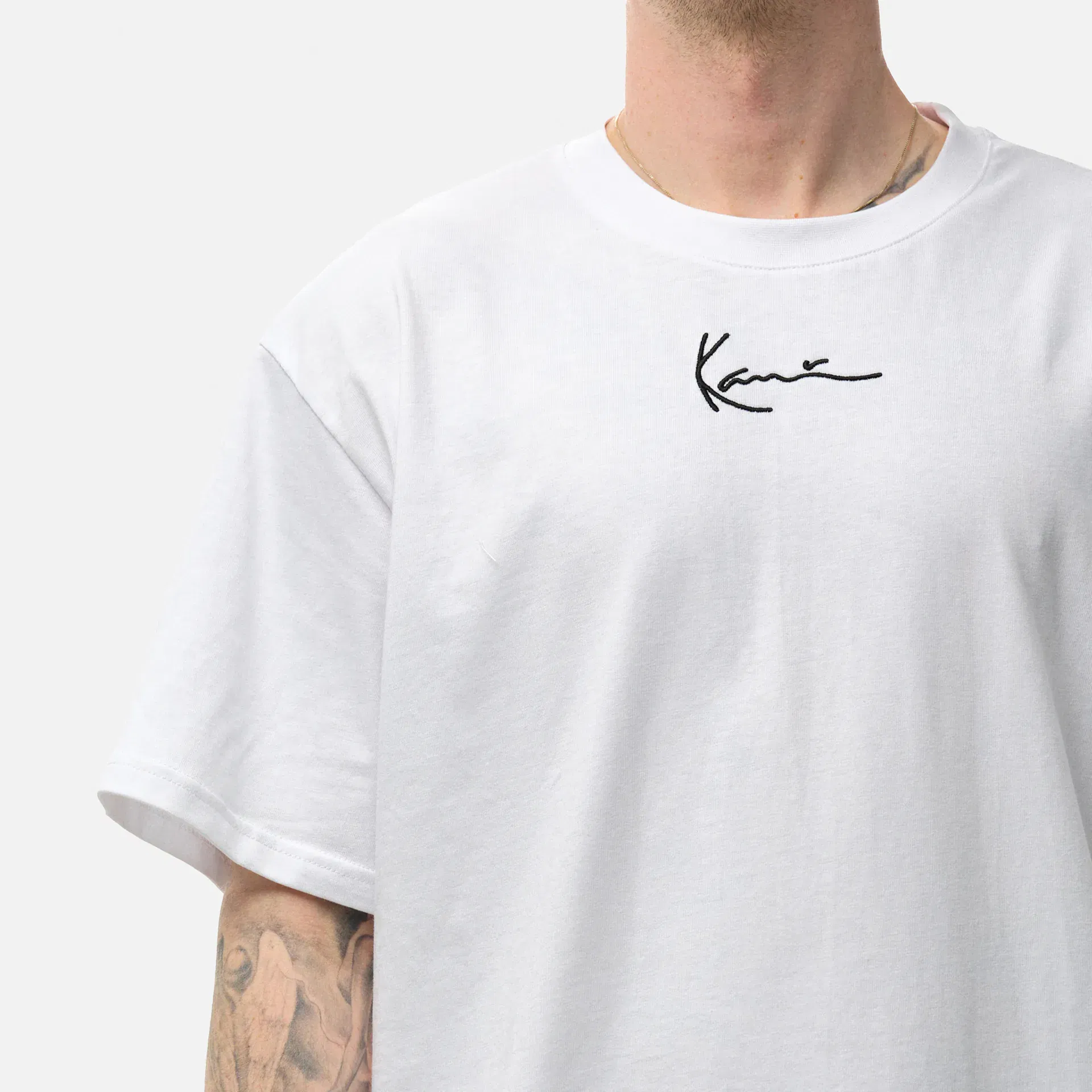 Karl Kani Small Signature Essential Tee 2 Pack Black/White