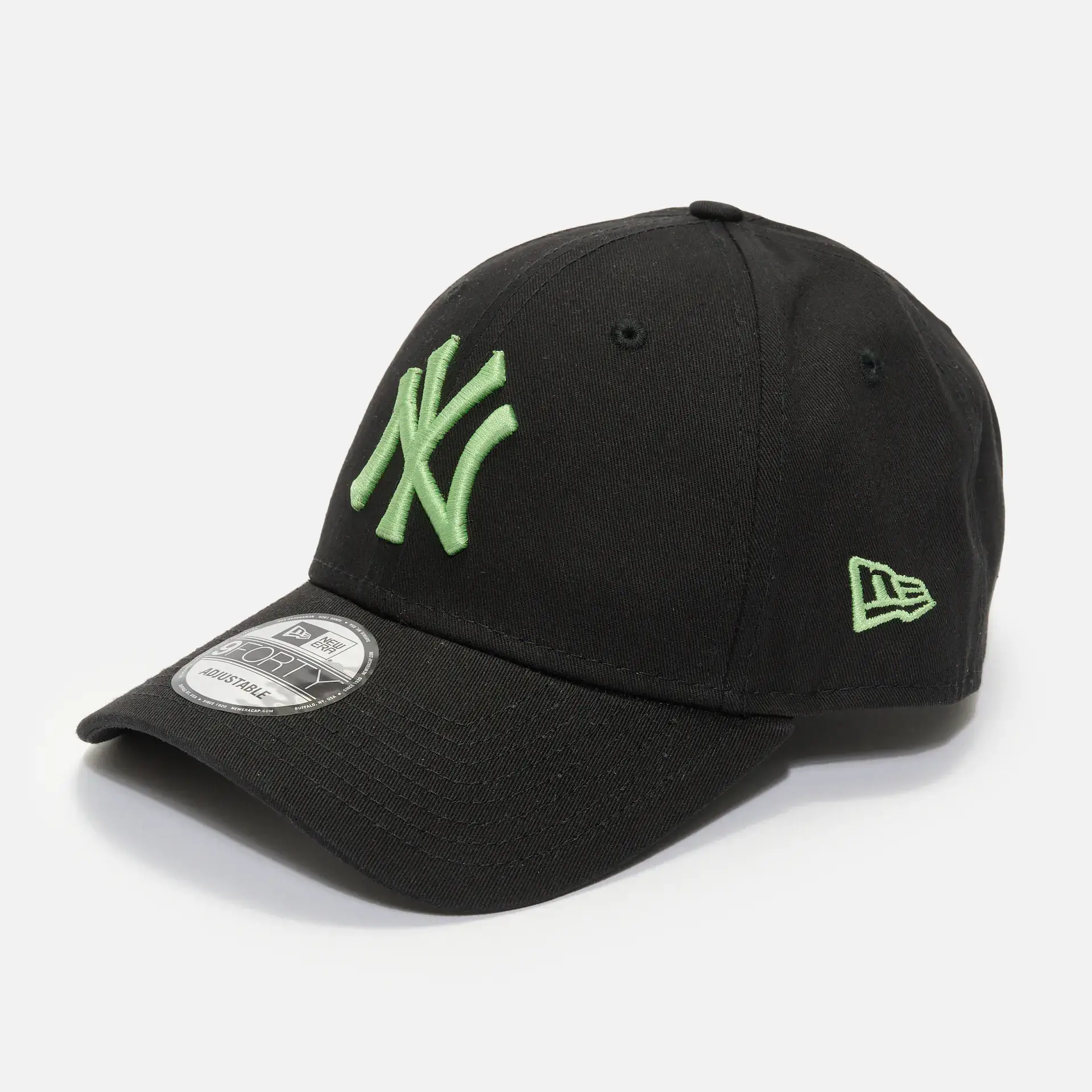 New Era MLB NY Yankees League Essential 9Forty Strapback Cap Black  
