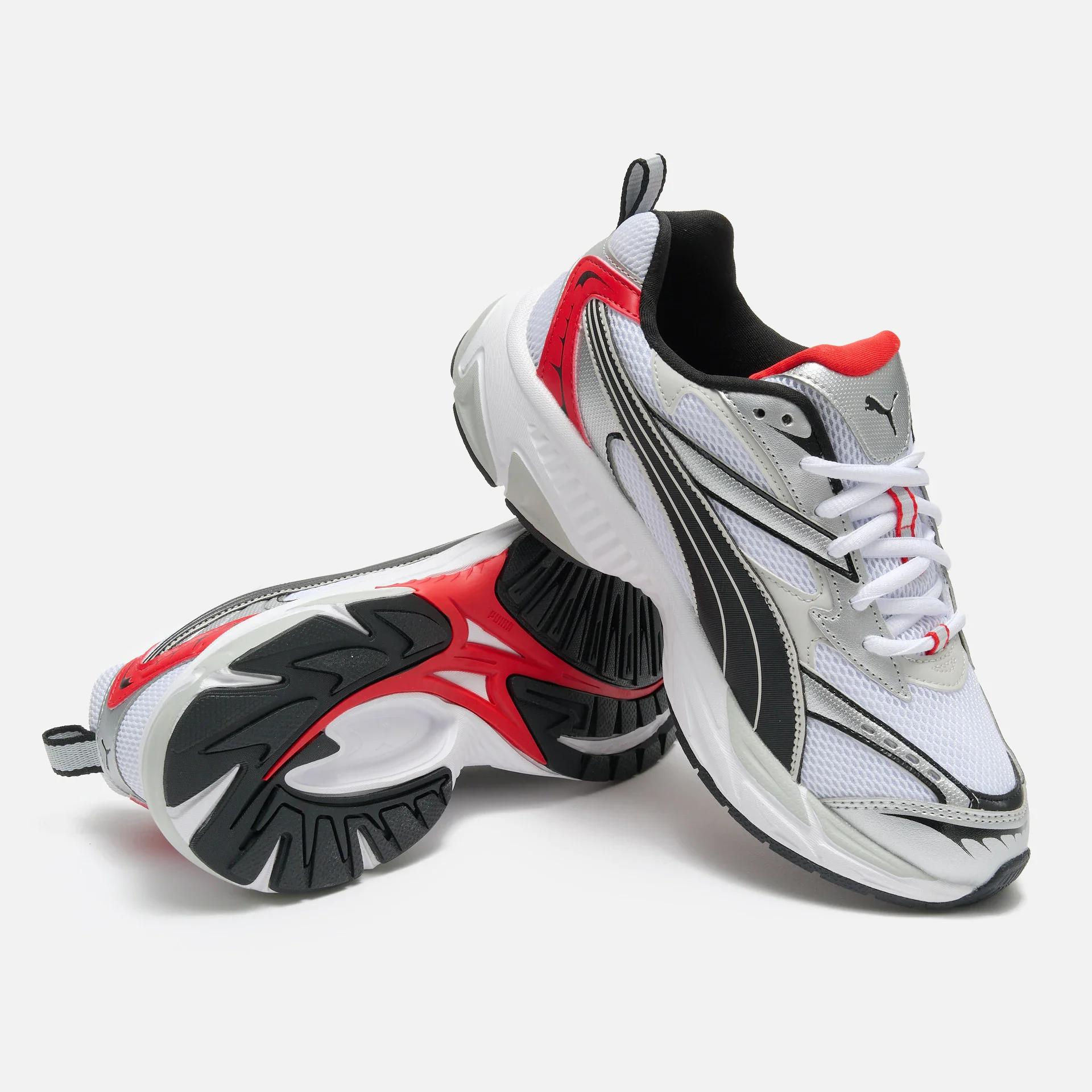 PUMA  Morphic White For All Time Red 