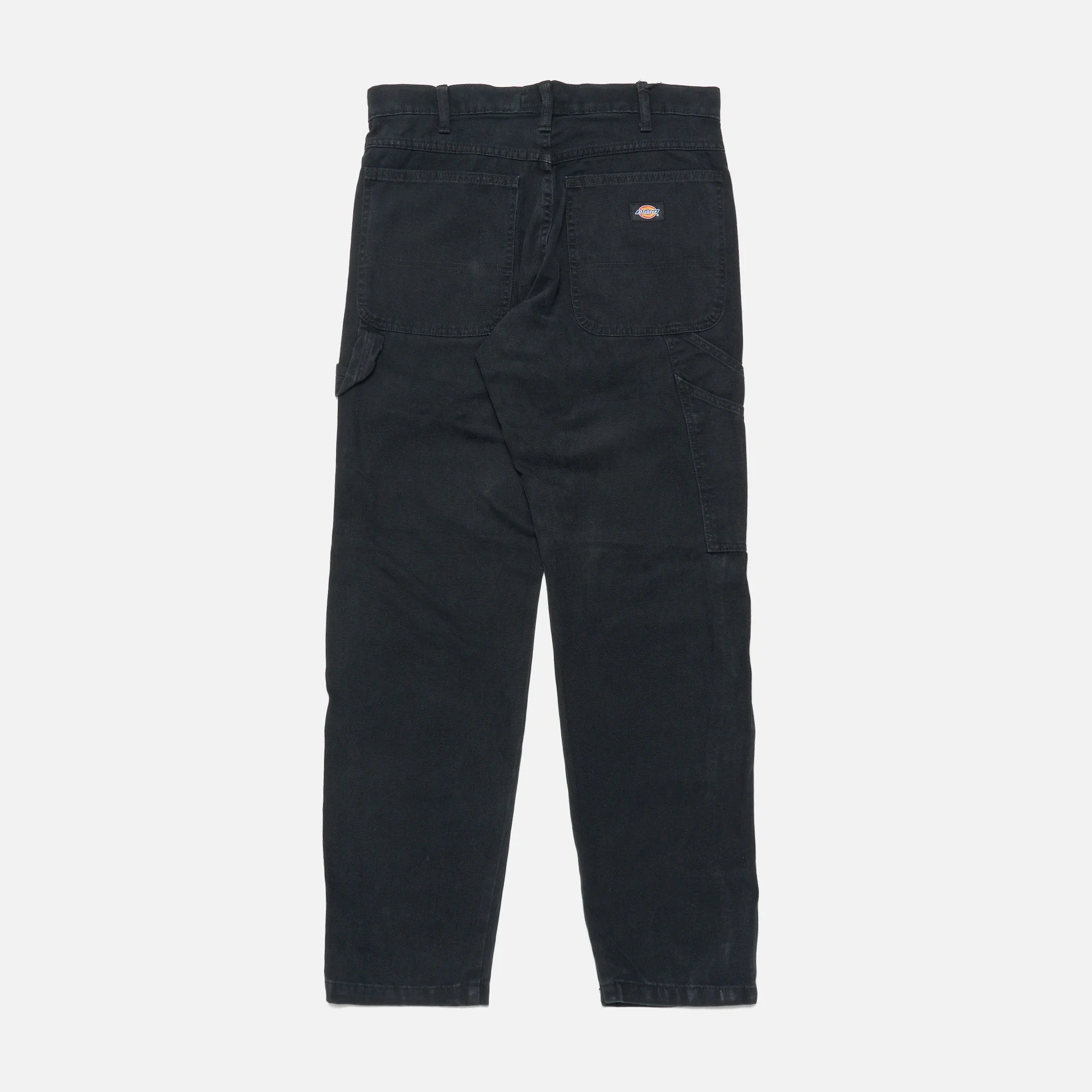 Dickies Duck Canvas Carpenter Chino Pants Stone Washed Black