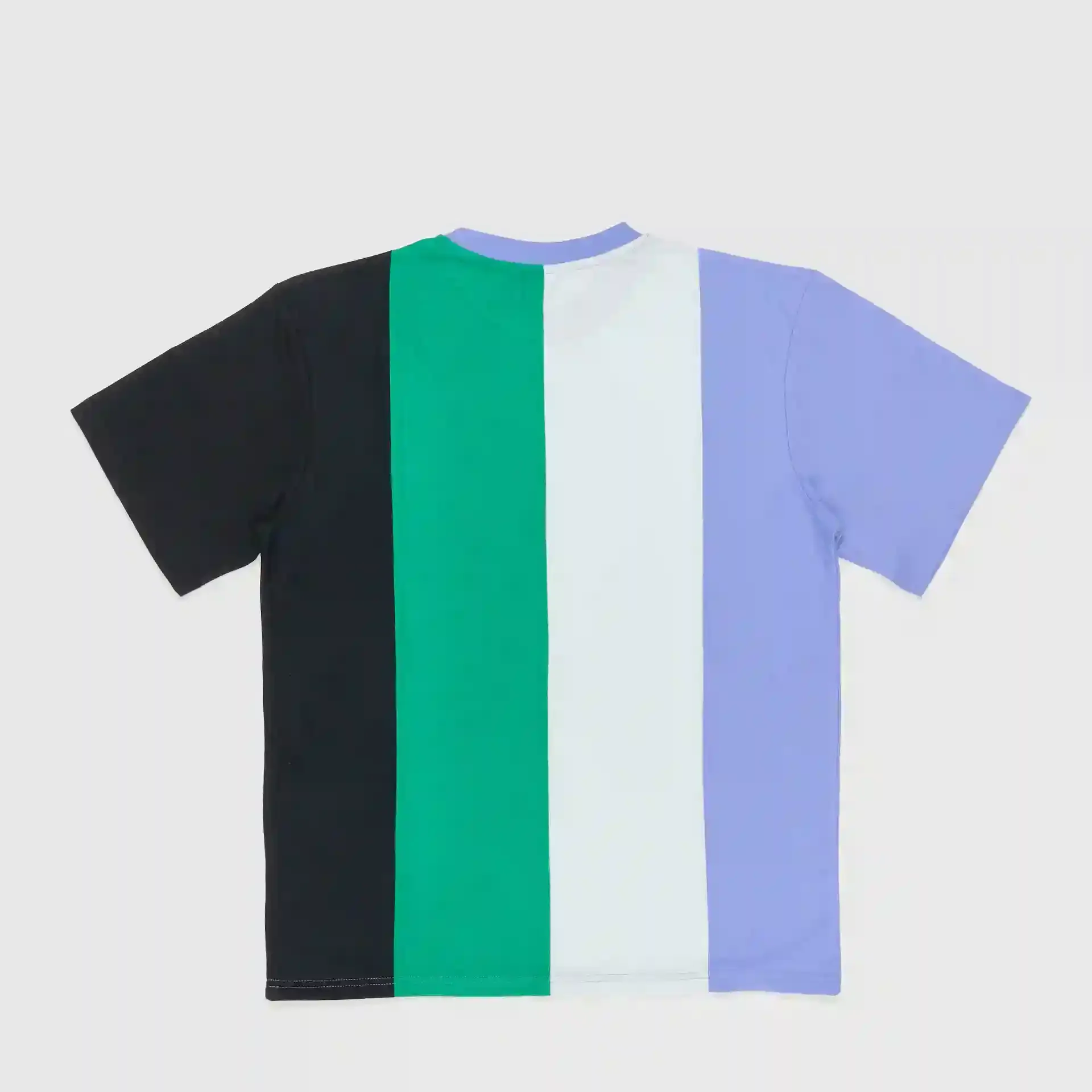 Karl Kani Chest Signature OS Striped T-Shirt Purple/Black/Green