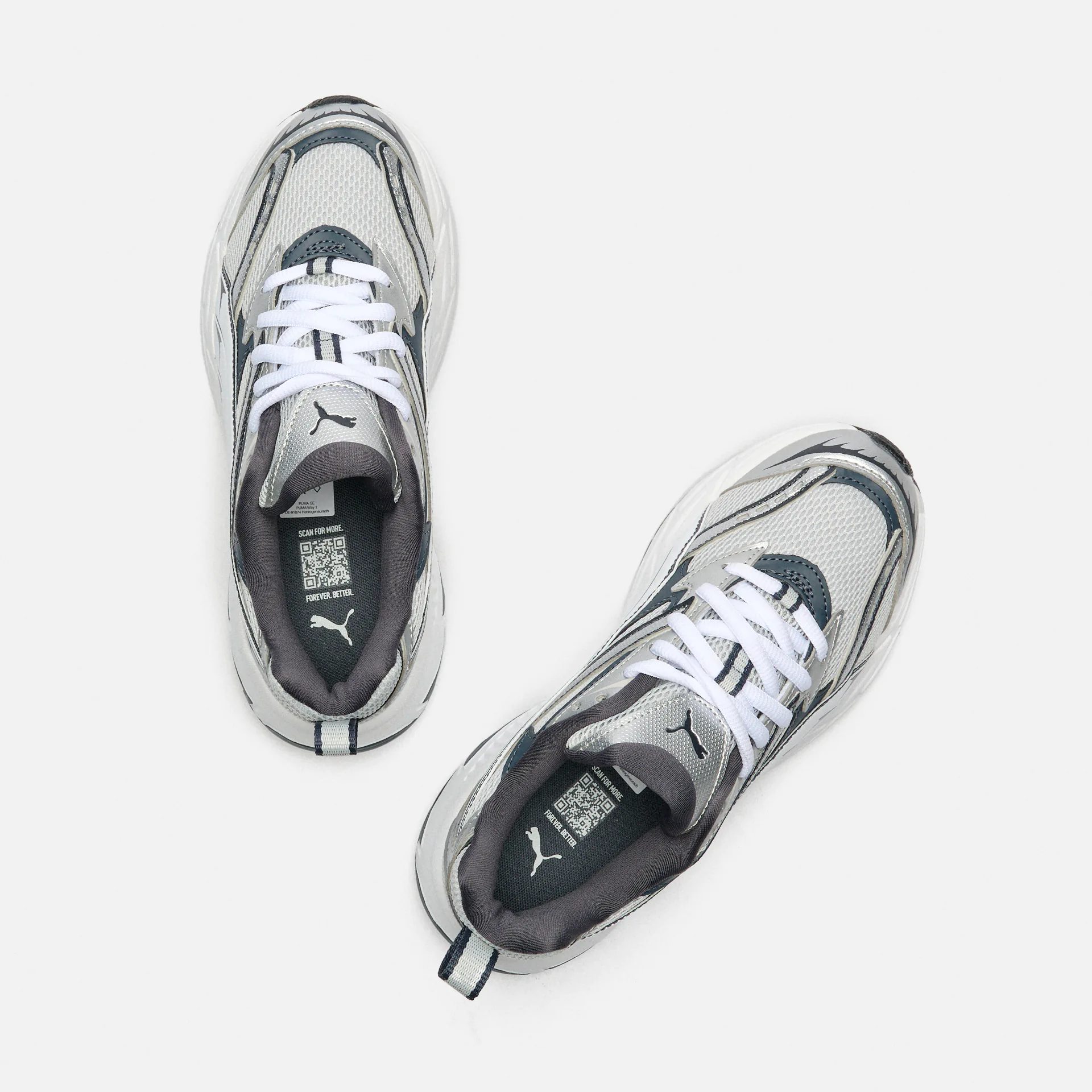 PUMA Morphic Sneaker Glacial Grey/White/Strong Gray