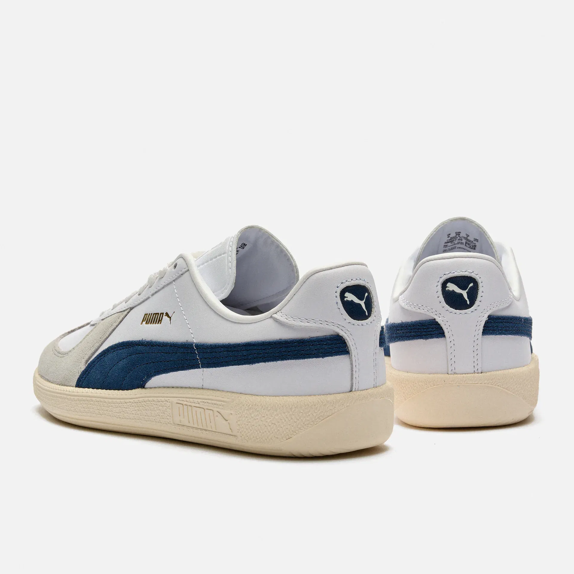 PUMA Army Trainer Sneaker White/Club Navy