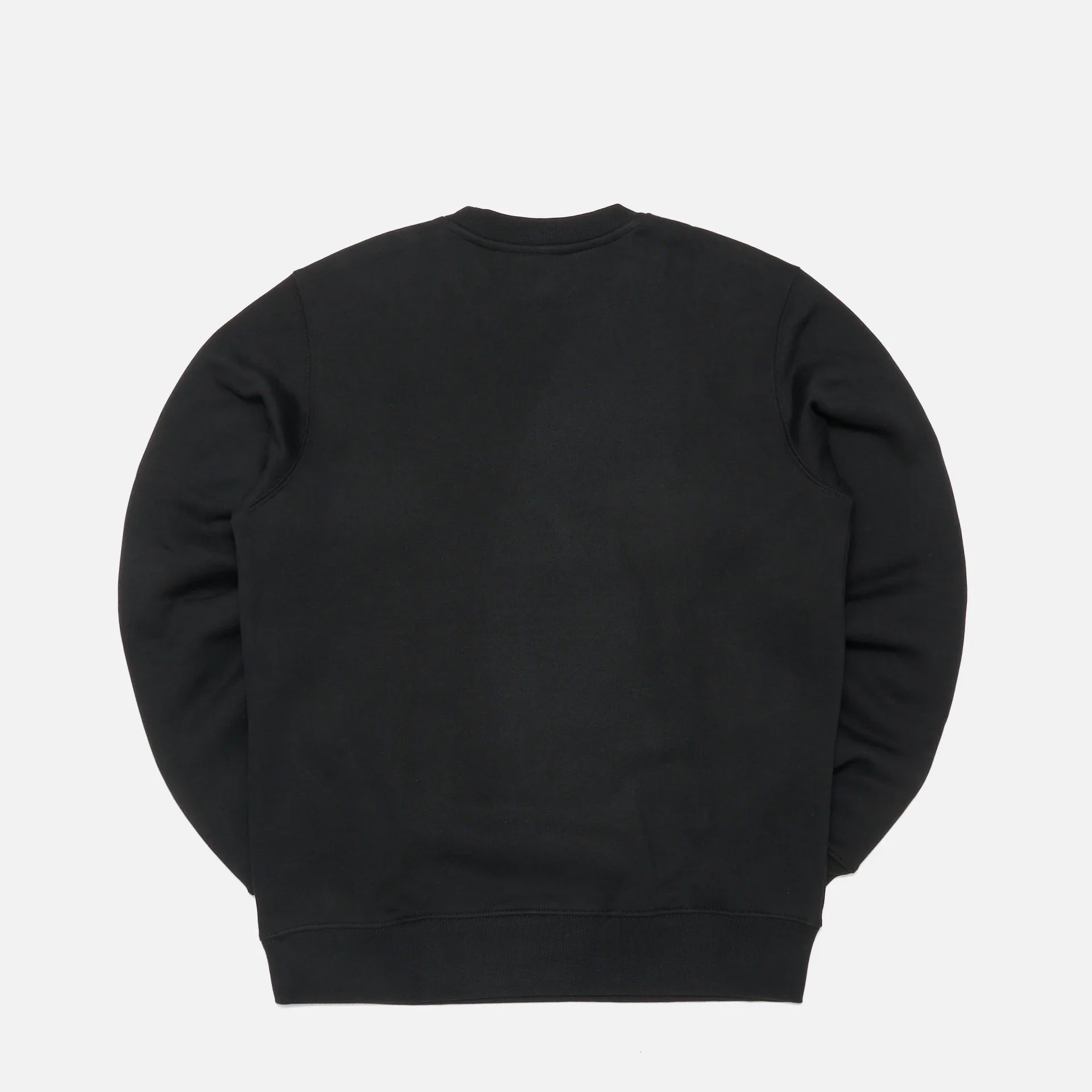 Lacoste Logo Stripe Flannel Pullover Black