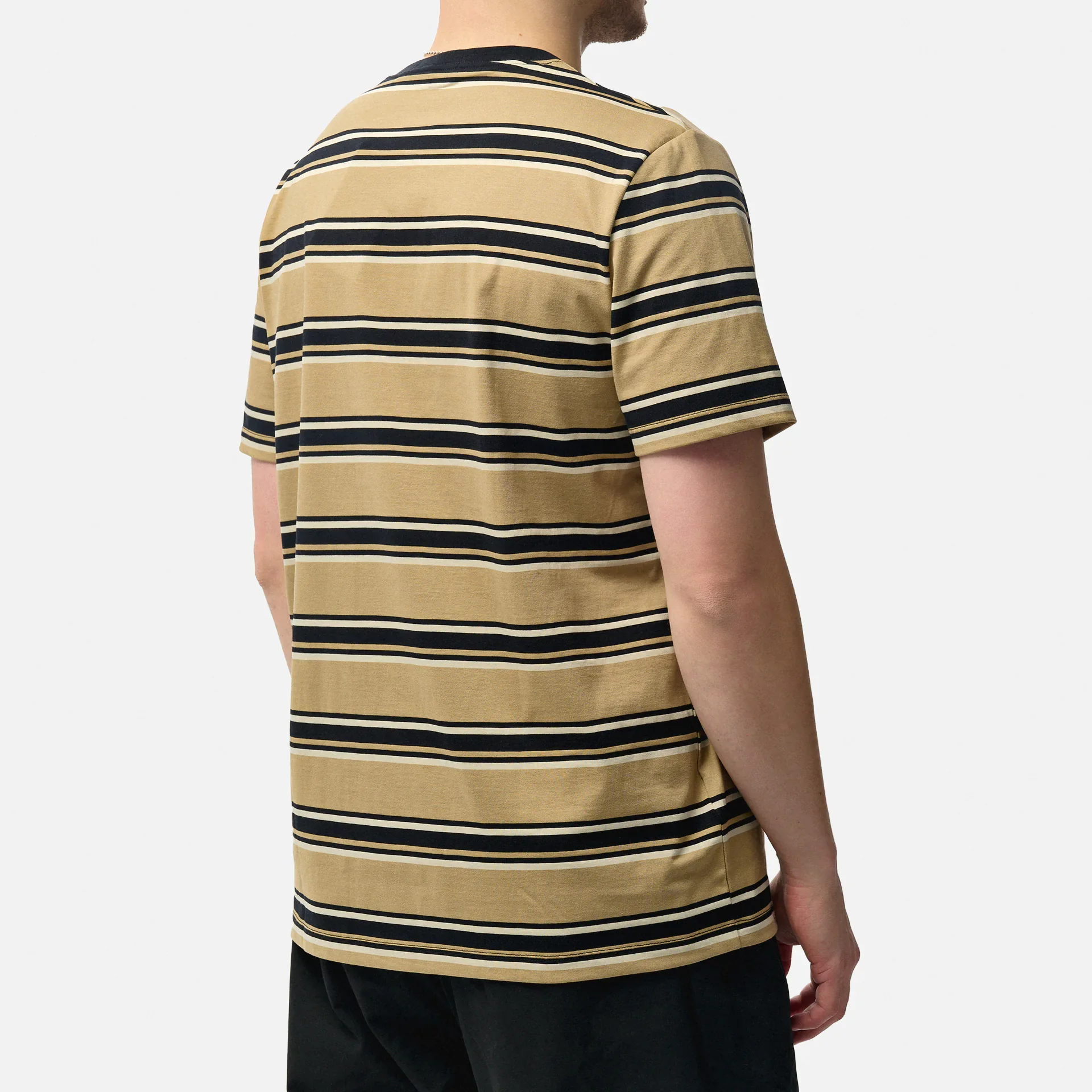 Fred Perry Stripe T-Shirt Warmstone/Oatmeal