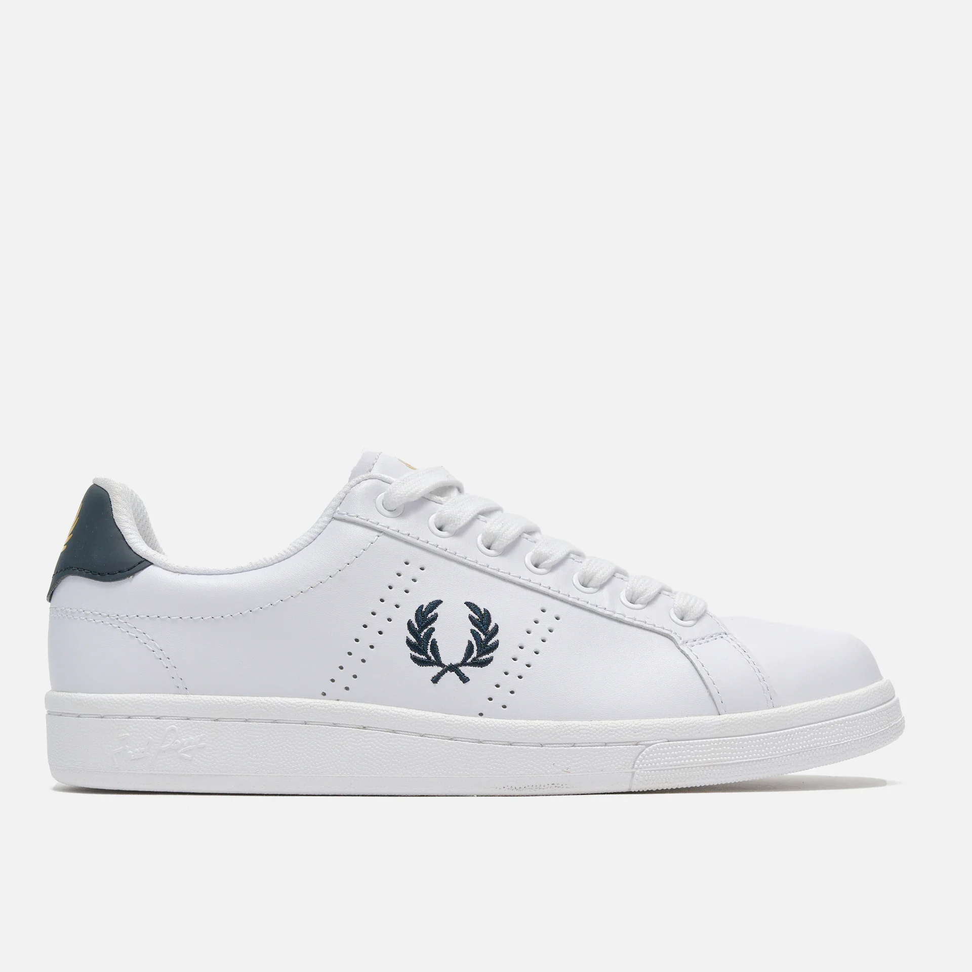 Fred Perry B721 Leather Sneakers White/Navy