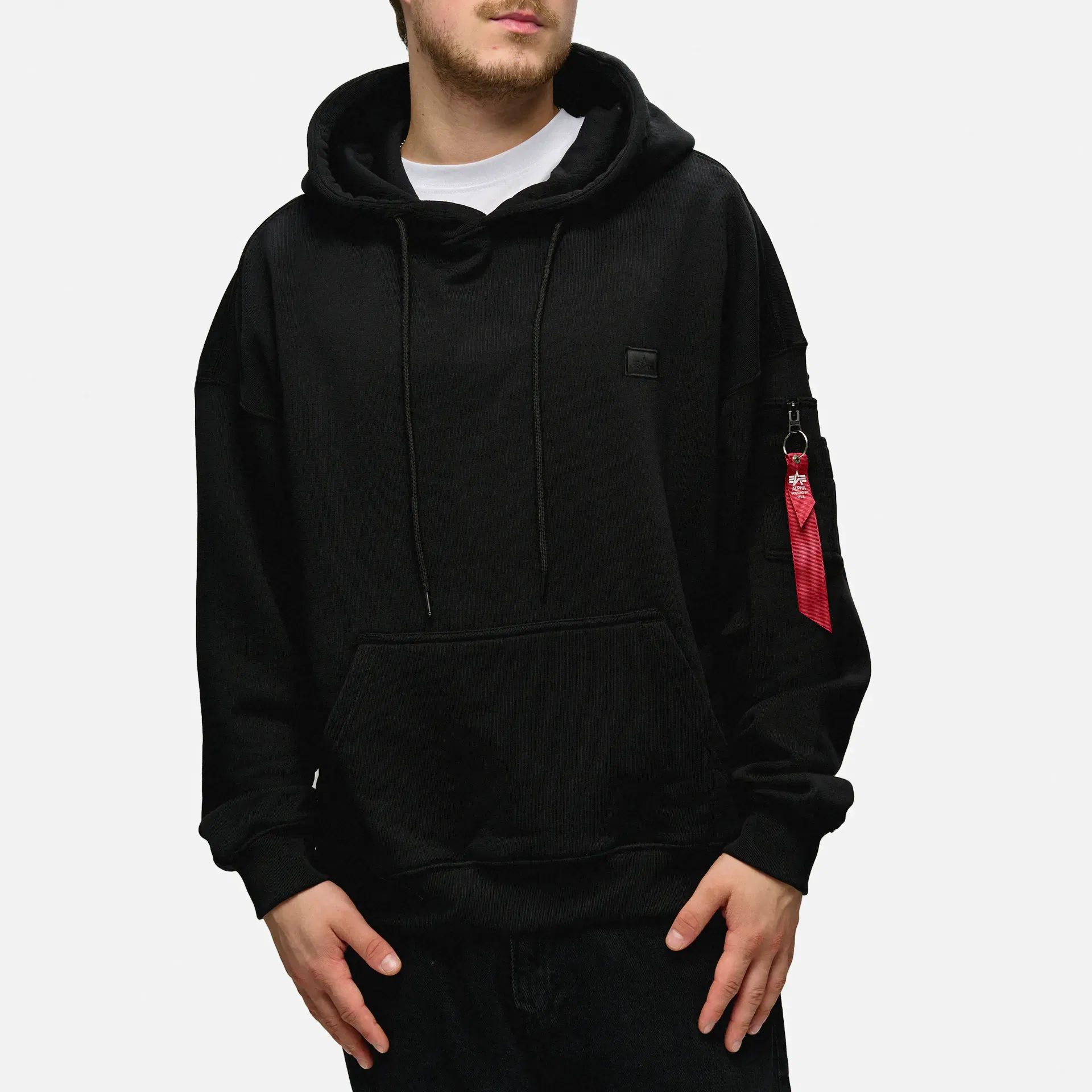 Alpha Industries Essentials RL Hoodie Black