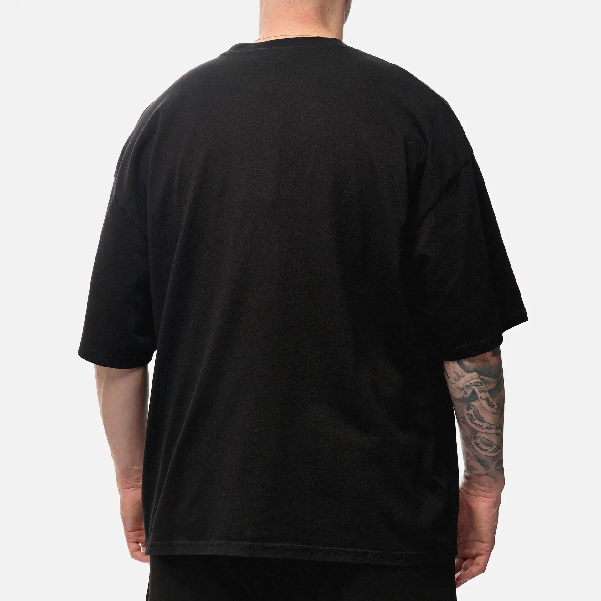 PEGADOR Keyes Terry Boxy T-Shirt Washed Black