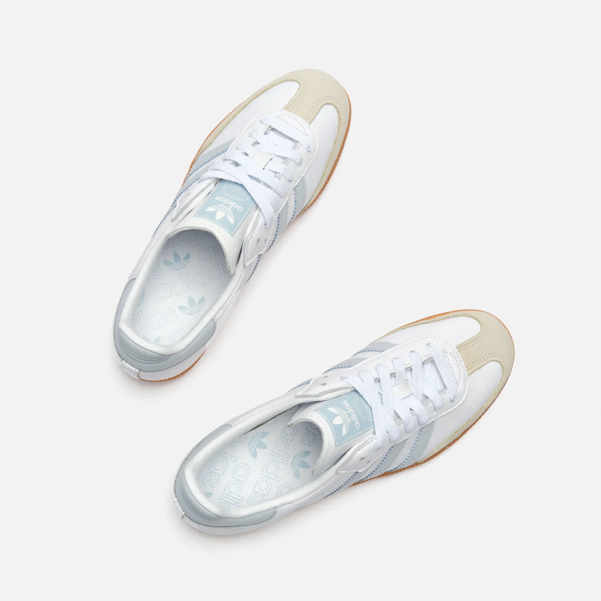 adidas Originals Samba Sneaker OG W Cloud White/Halo Blue/Off White