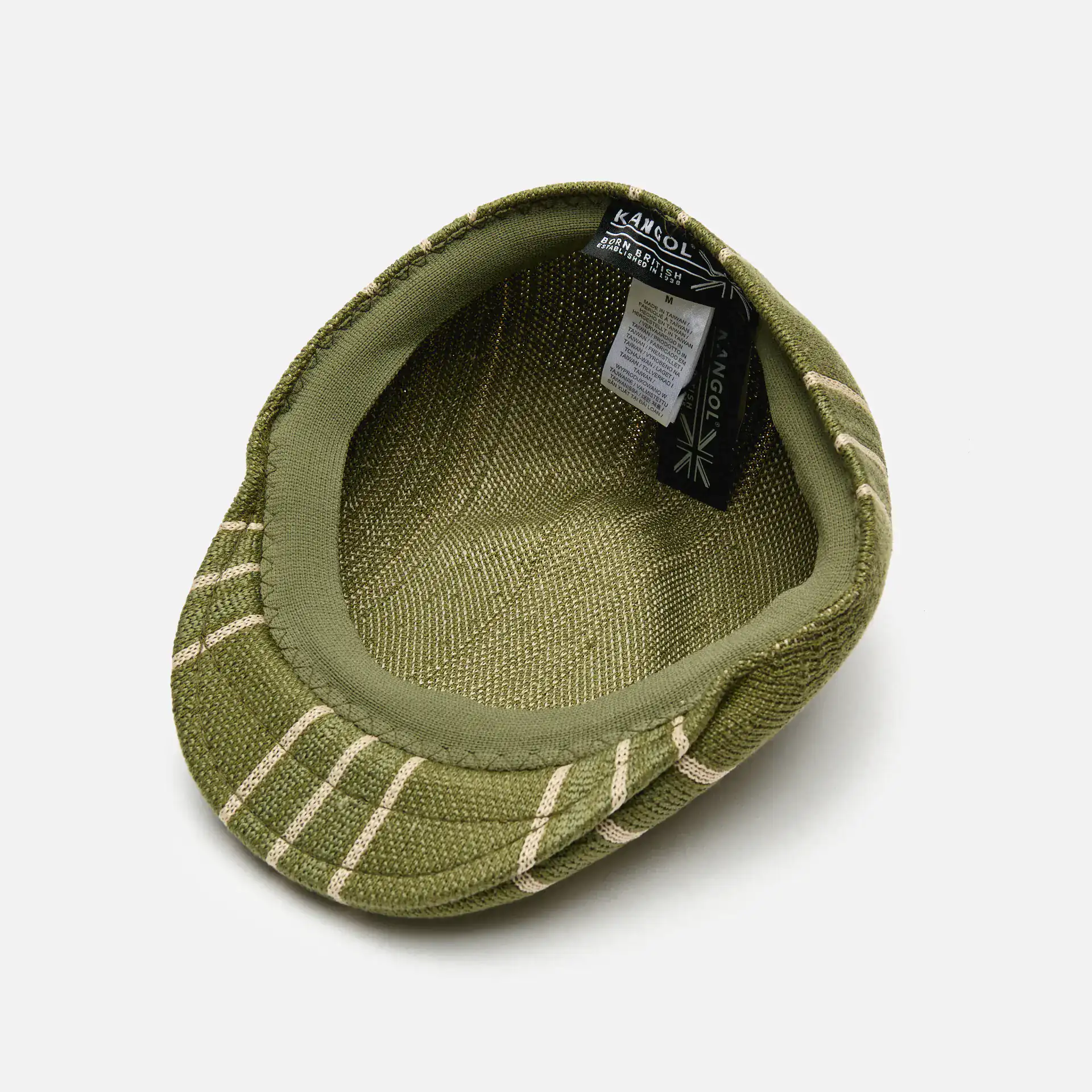 Kangol Don Stripe 507 Hat Sea Kelp