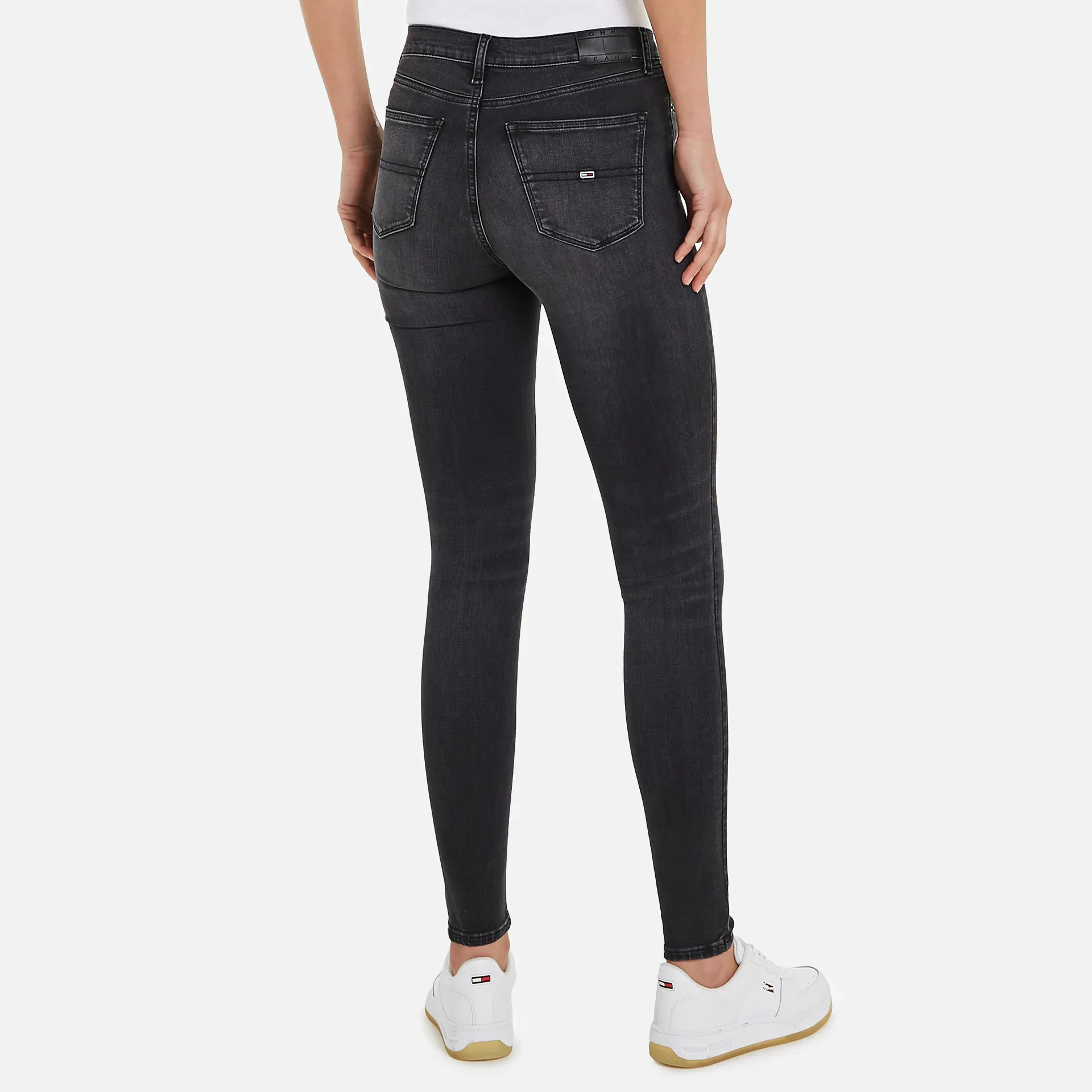 Tommy Jeans Nora Mid Waist Skinny Jeans Black