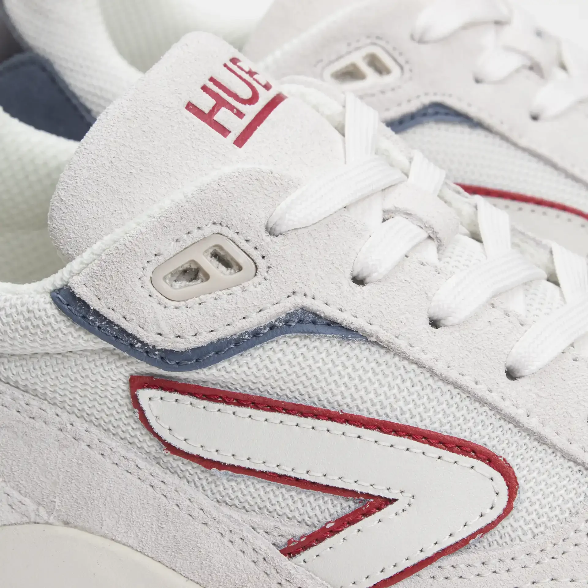 HUB Footwear Glide Sneakers Off White/Red/Off White