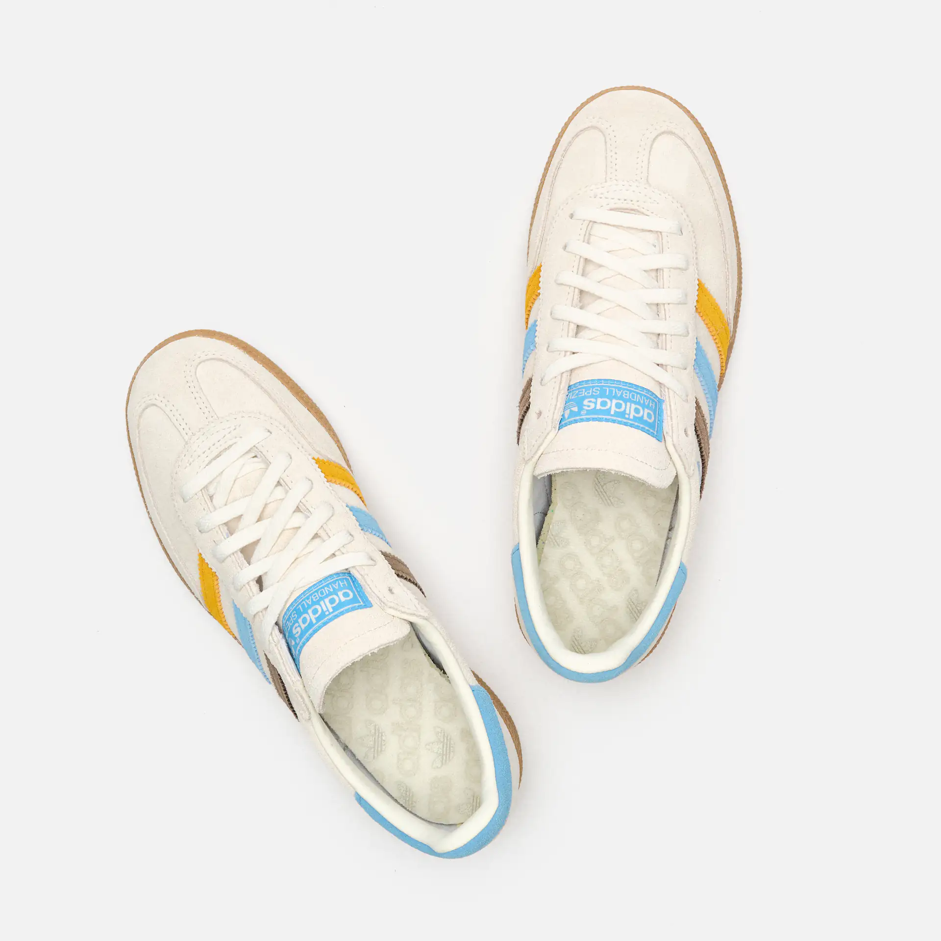 adidas Originals Handball Spezial Sneaker Cloud White/Light Blue/Earth Strata