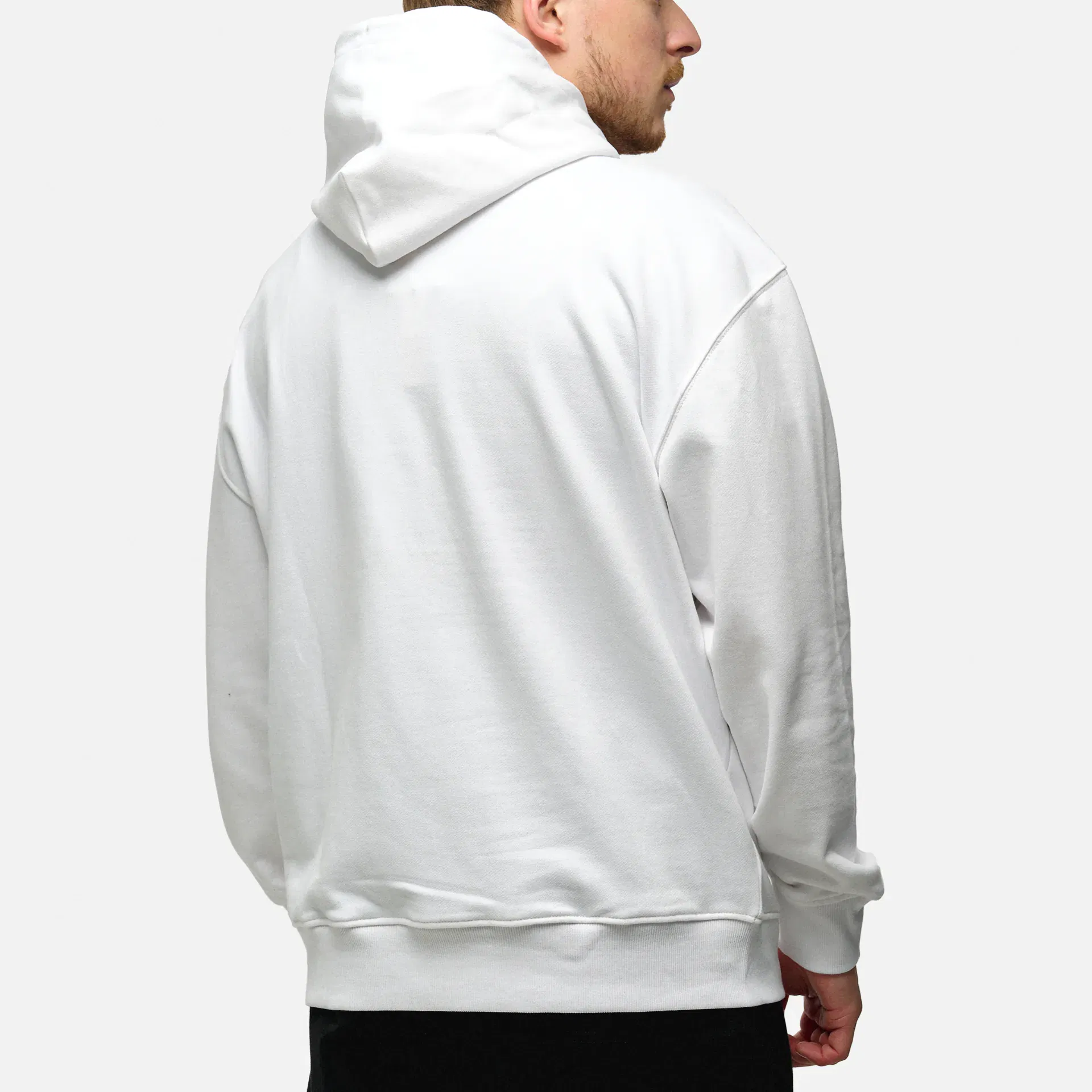 Tommy Jeans Relaxed Graffiti Signature Hoodie White